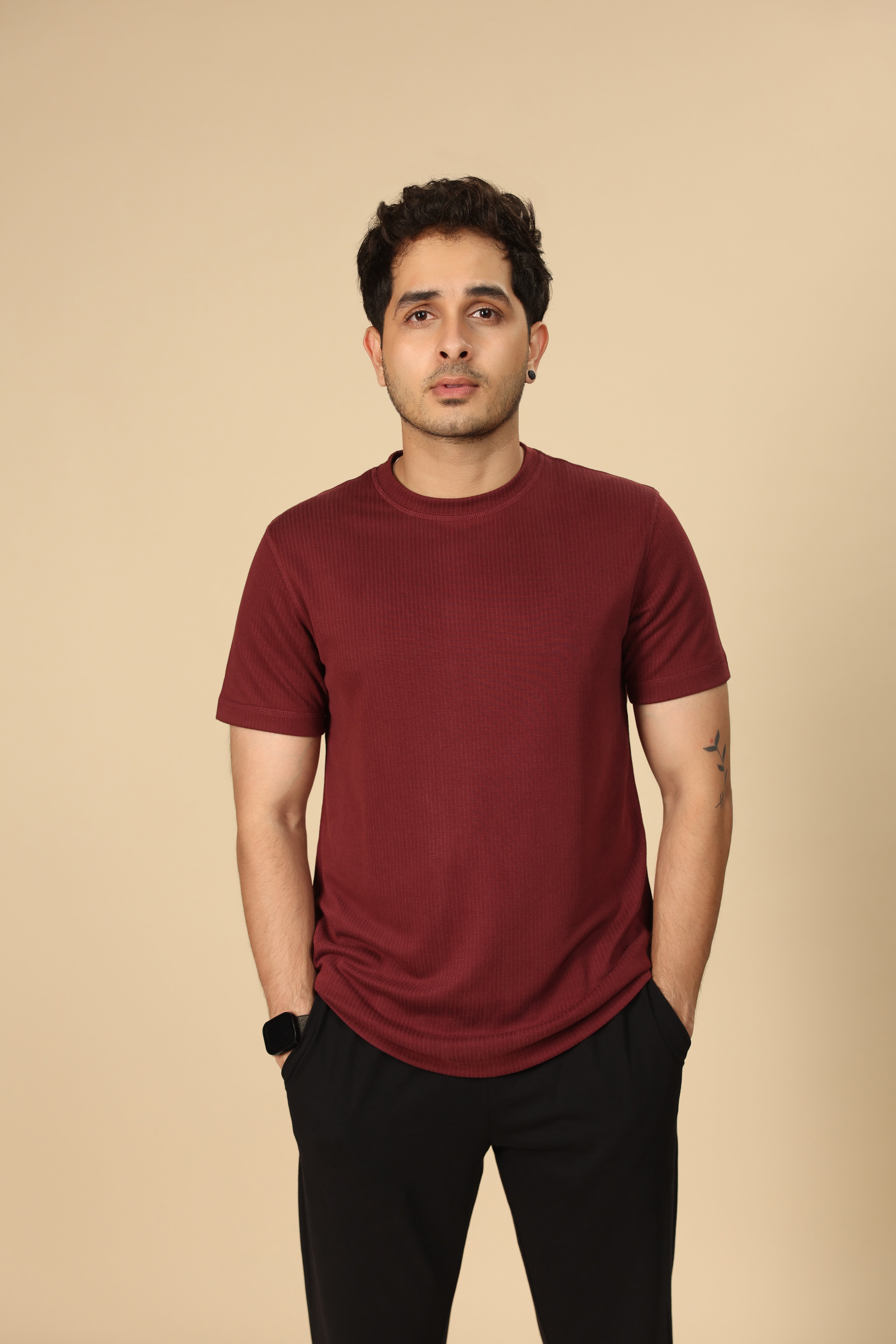 Sangria Tencel T-Shirt