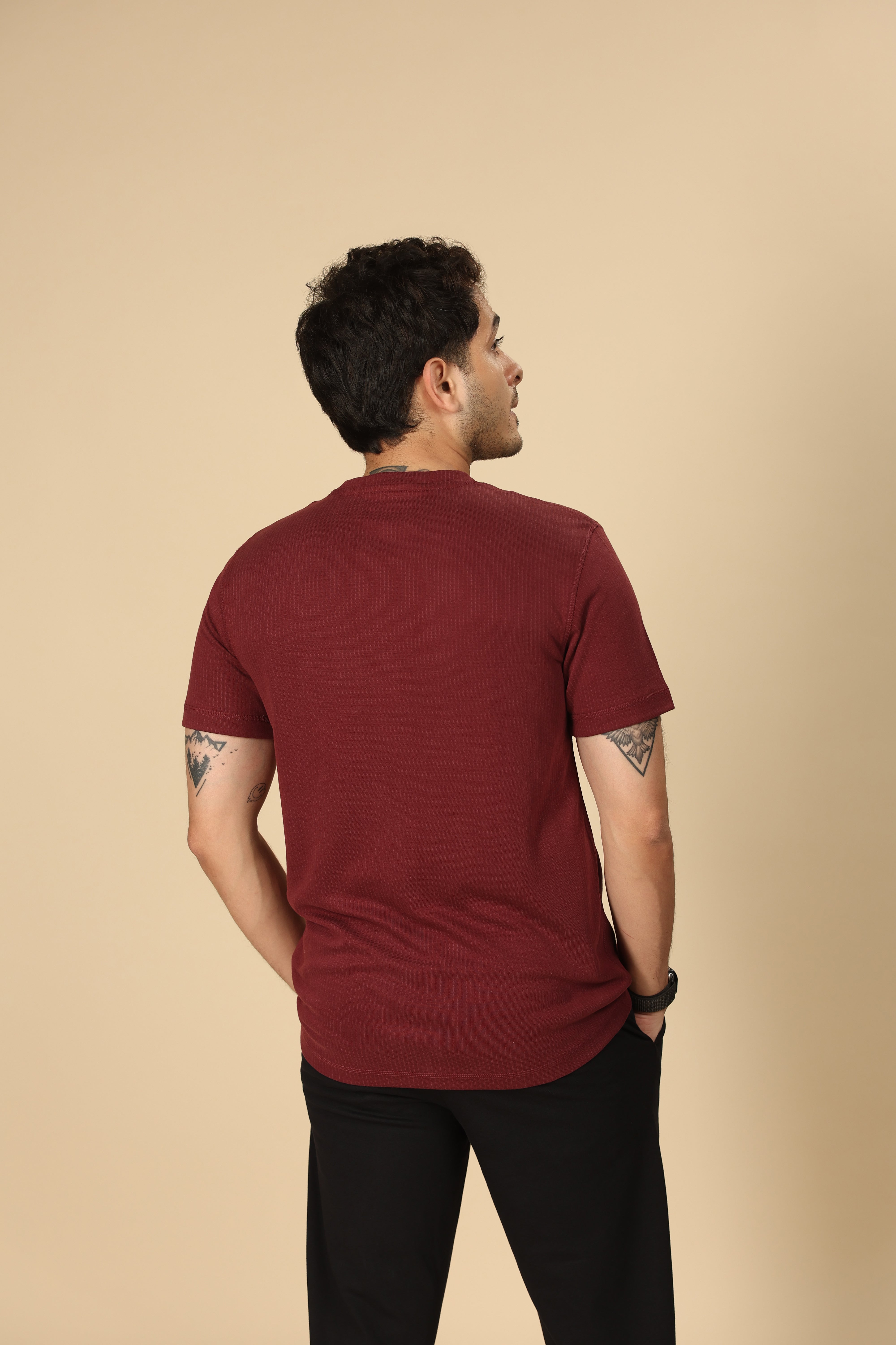 Sangria Tencel T-Shirt