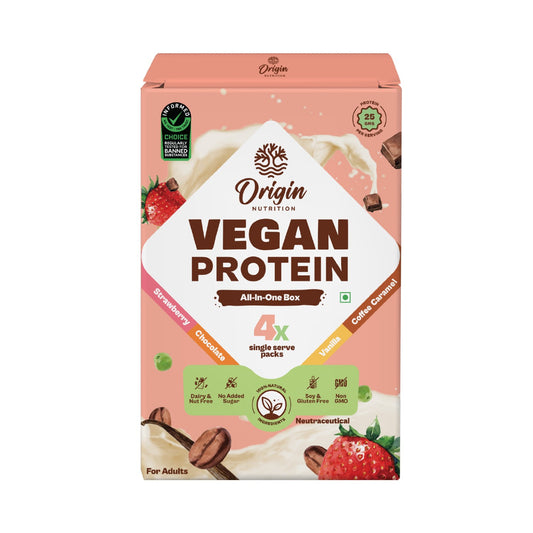 Multi Flavour Natural Plant Protein Powder