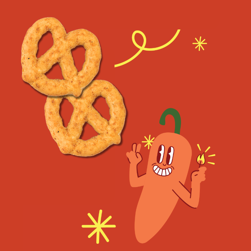 Korean BBQ Pretzels