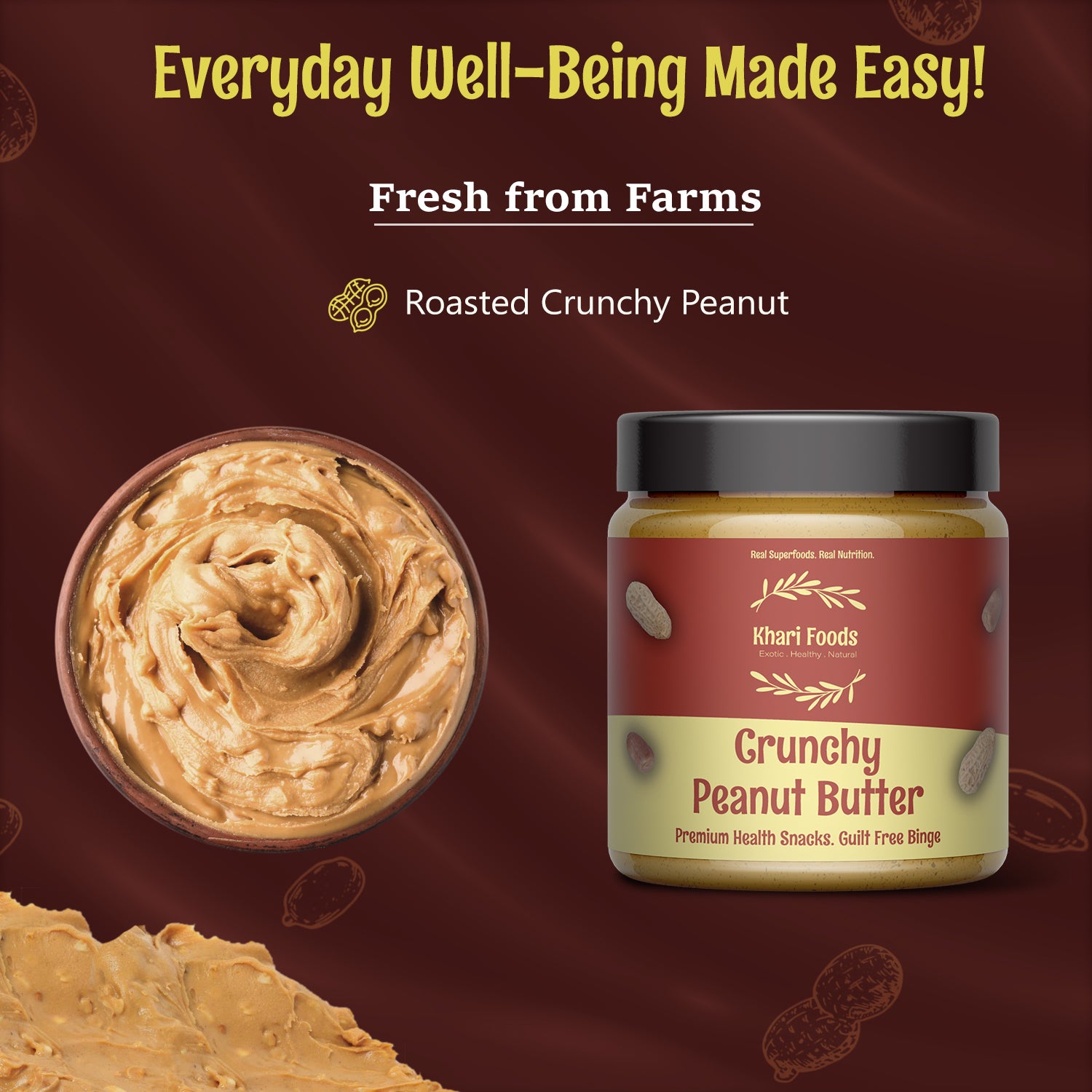 Crunchy Peanut Butter (Natural)