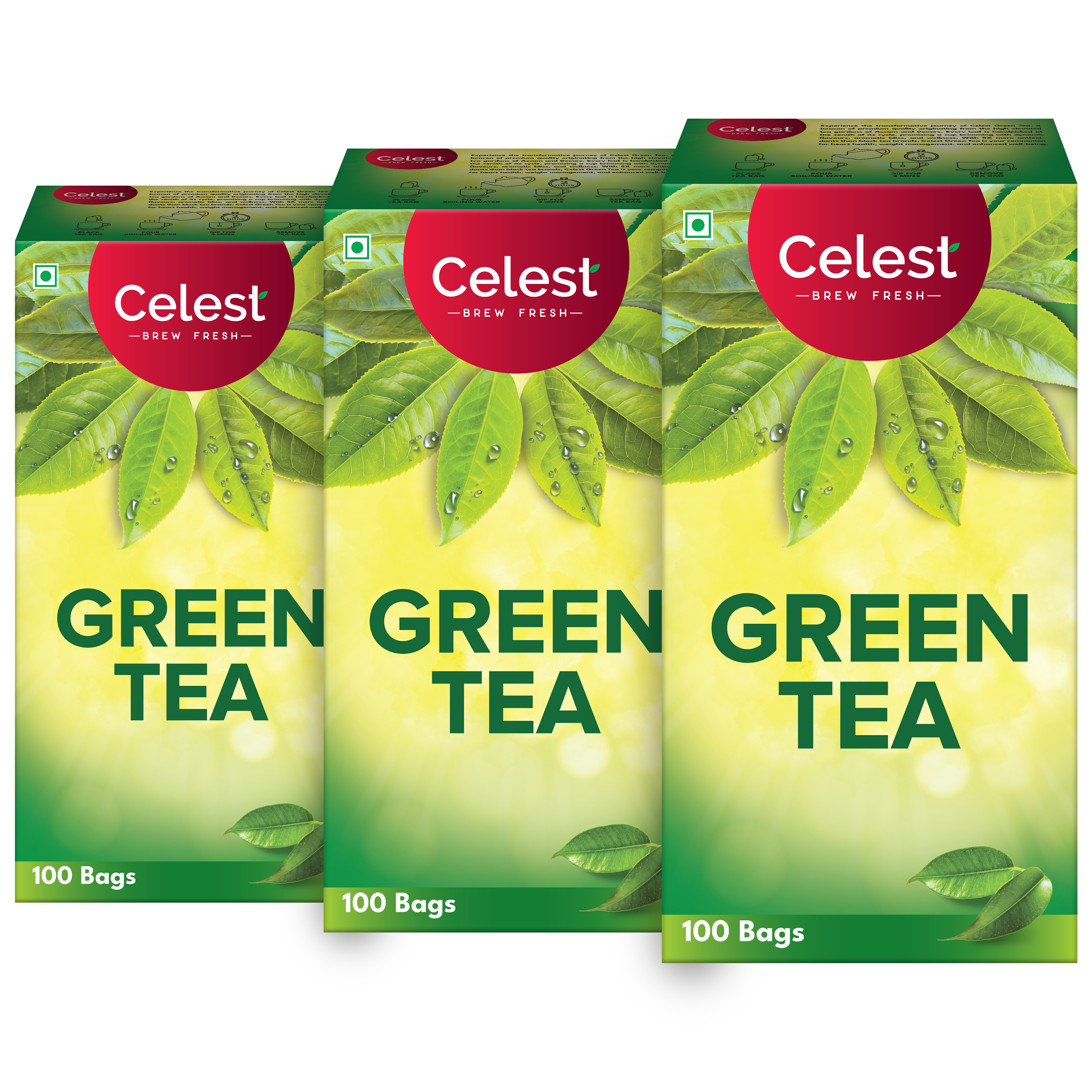 Celest Green Tea Bags