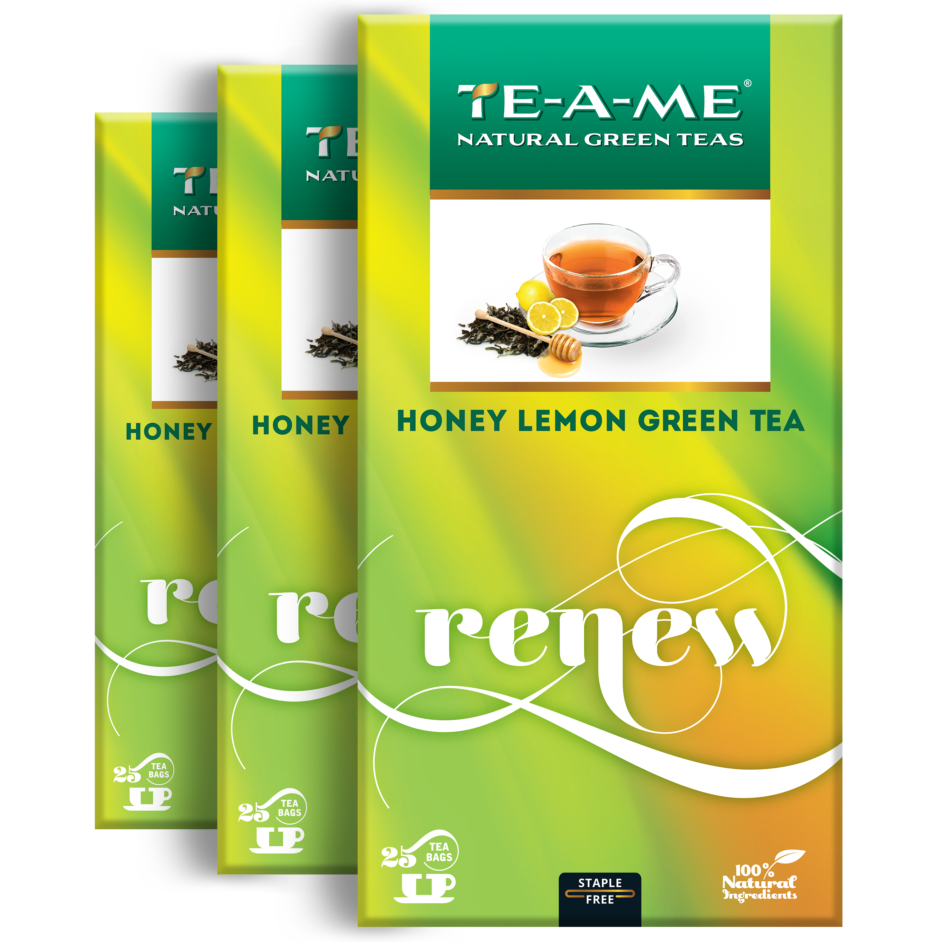 Honey Lemon Green Tea Bags