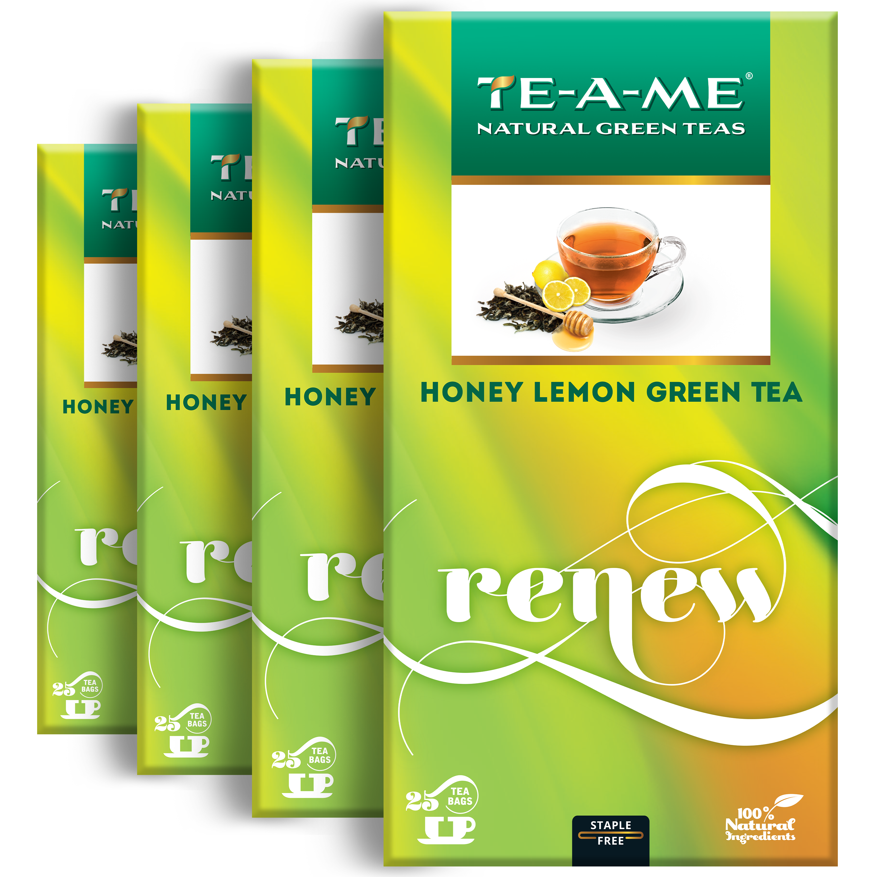 Honey Lemon Green Tea Bags