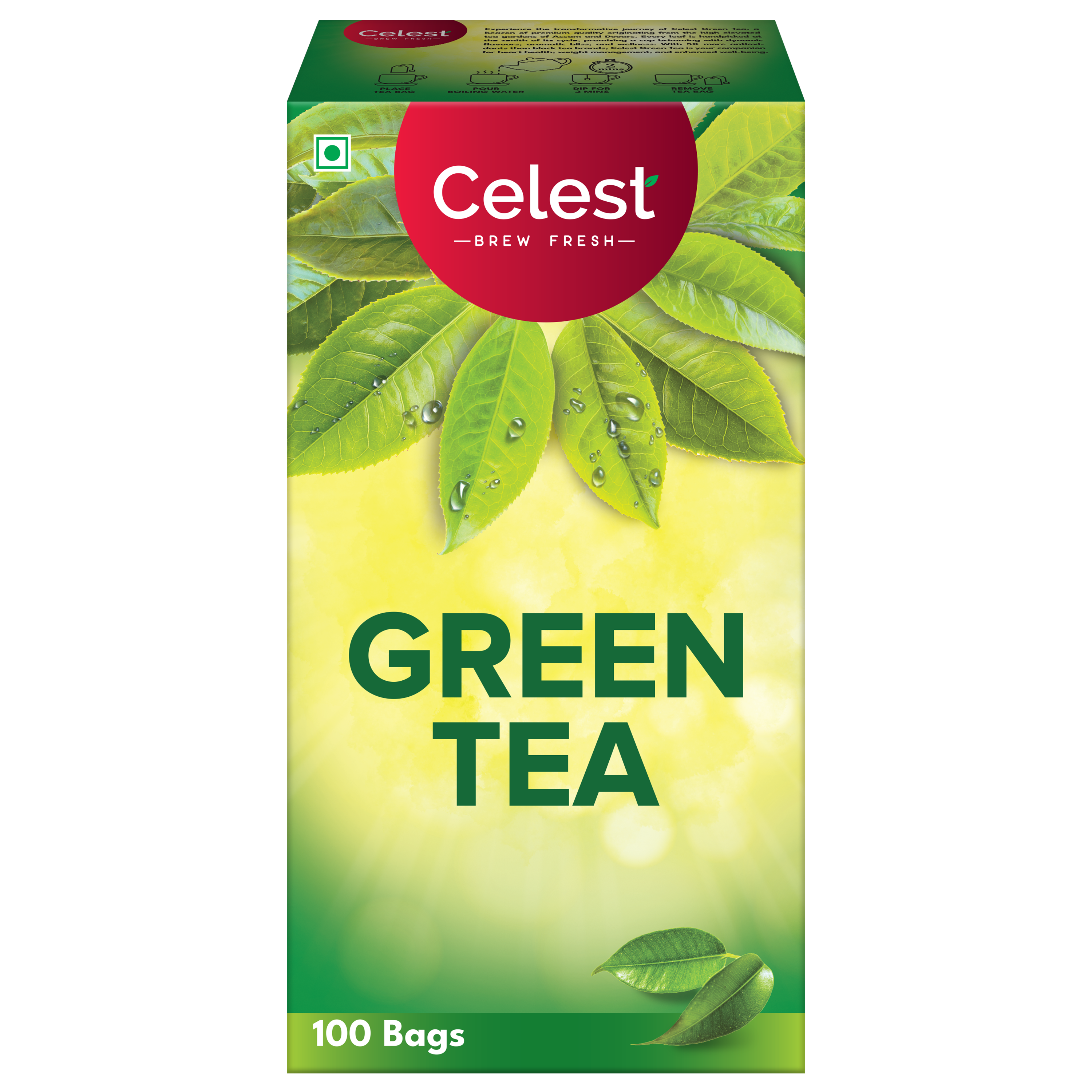 Celest Green Tea Bags