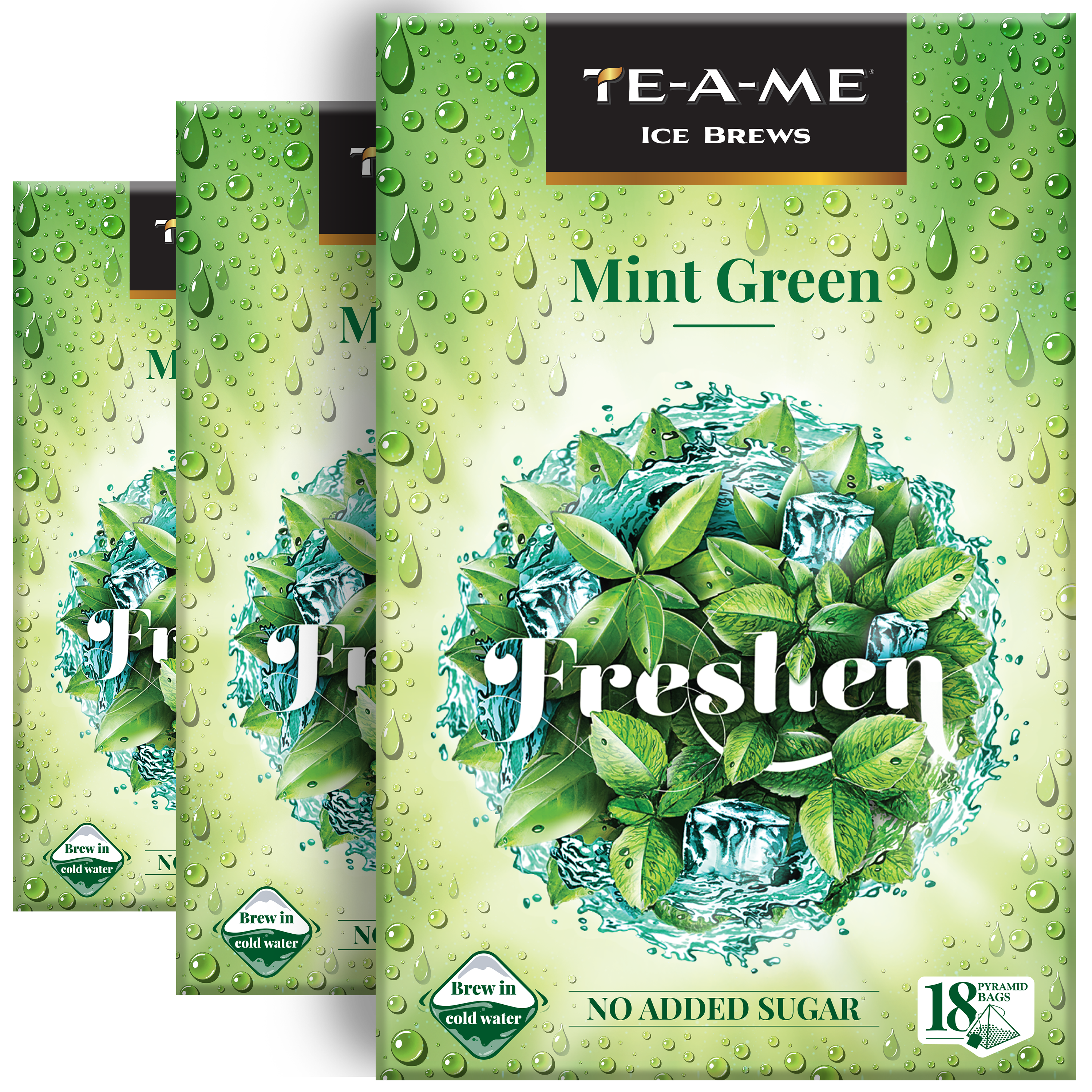 Mint Green Ice Tea Bags