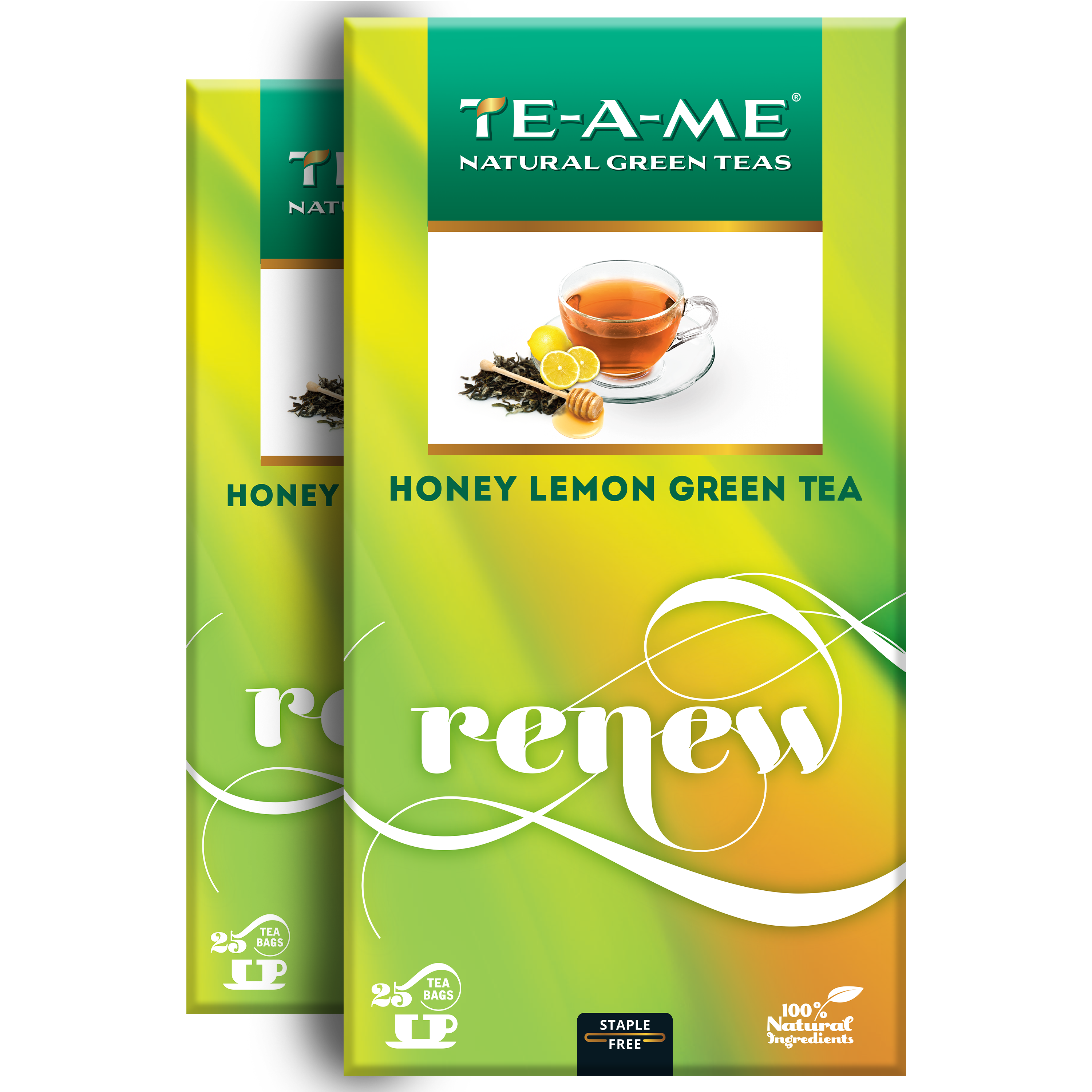 Honey Lemon Green Tea Bags