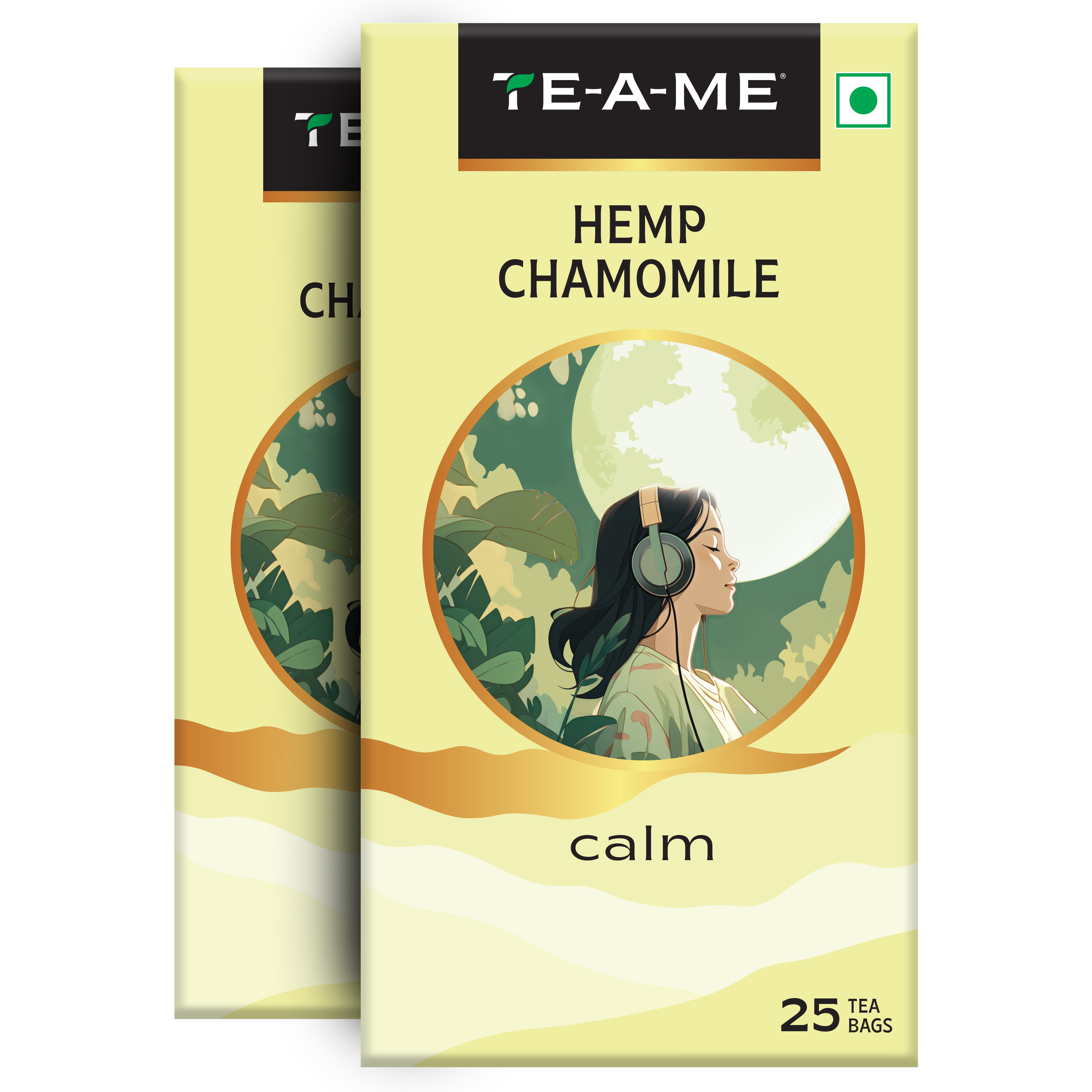 Hemp Chamomile Tea Bags