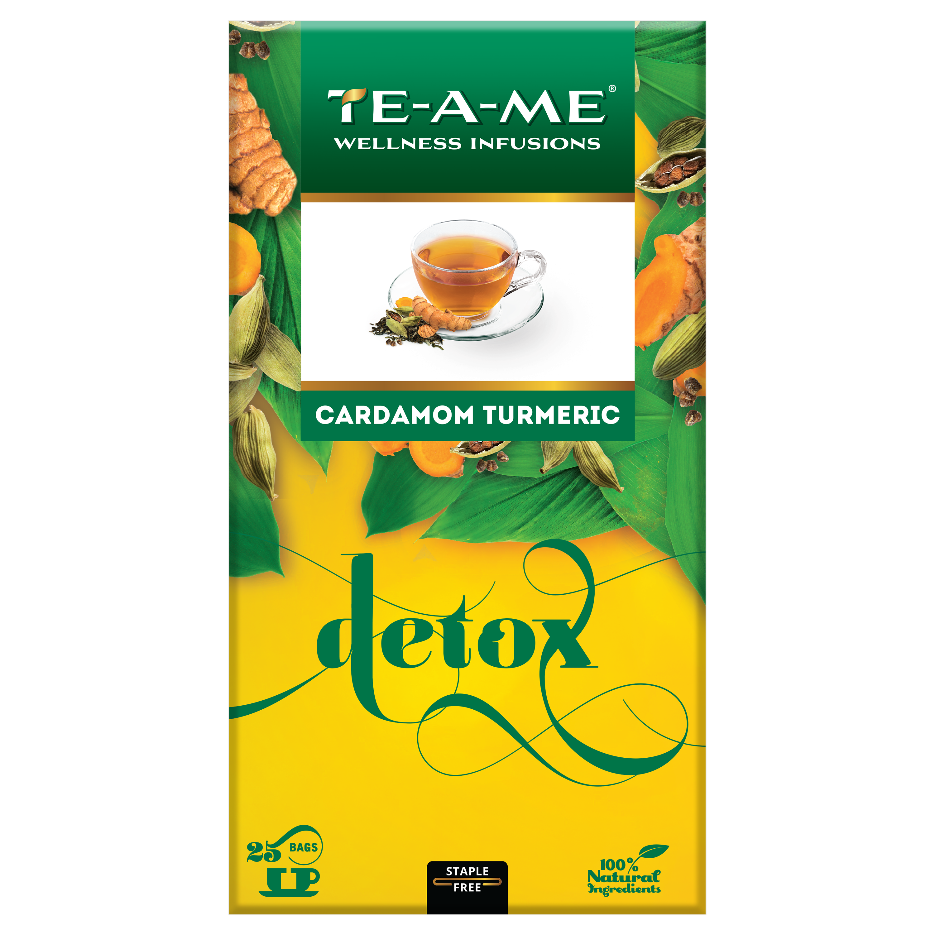 Cardamom Turmeric Tea Bags