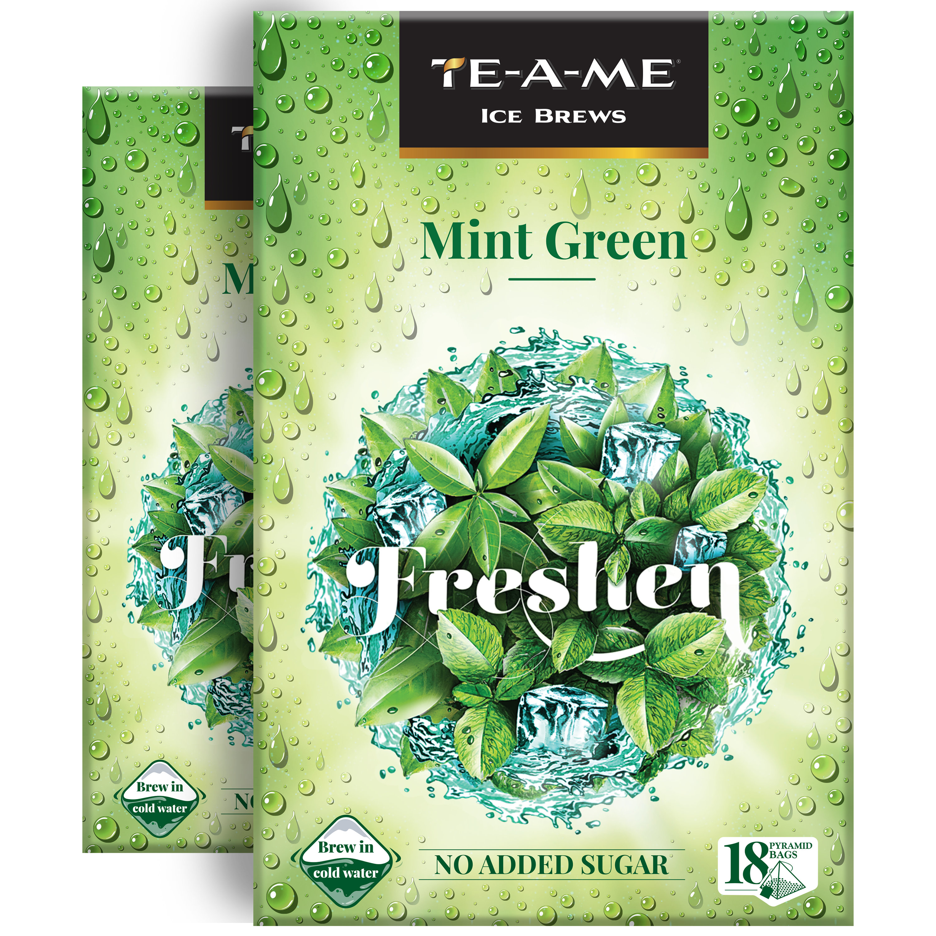 Mint Green Ice Tea Bags