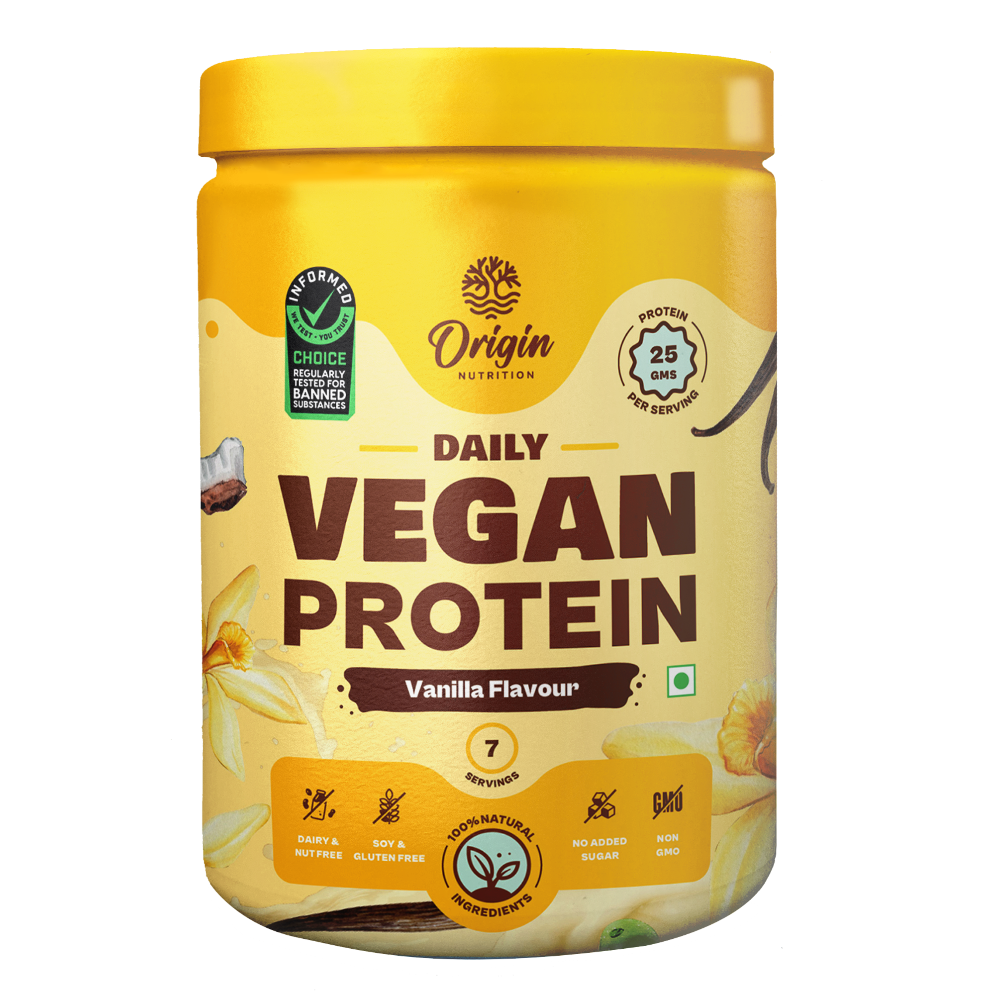 Vanilla Natural Plant Protein Powder