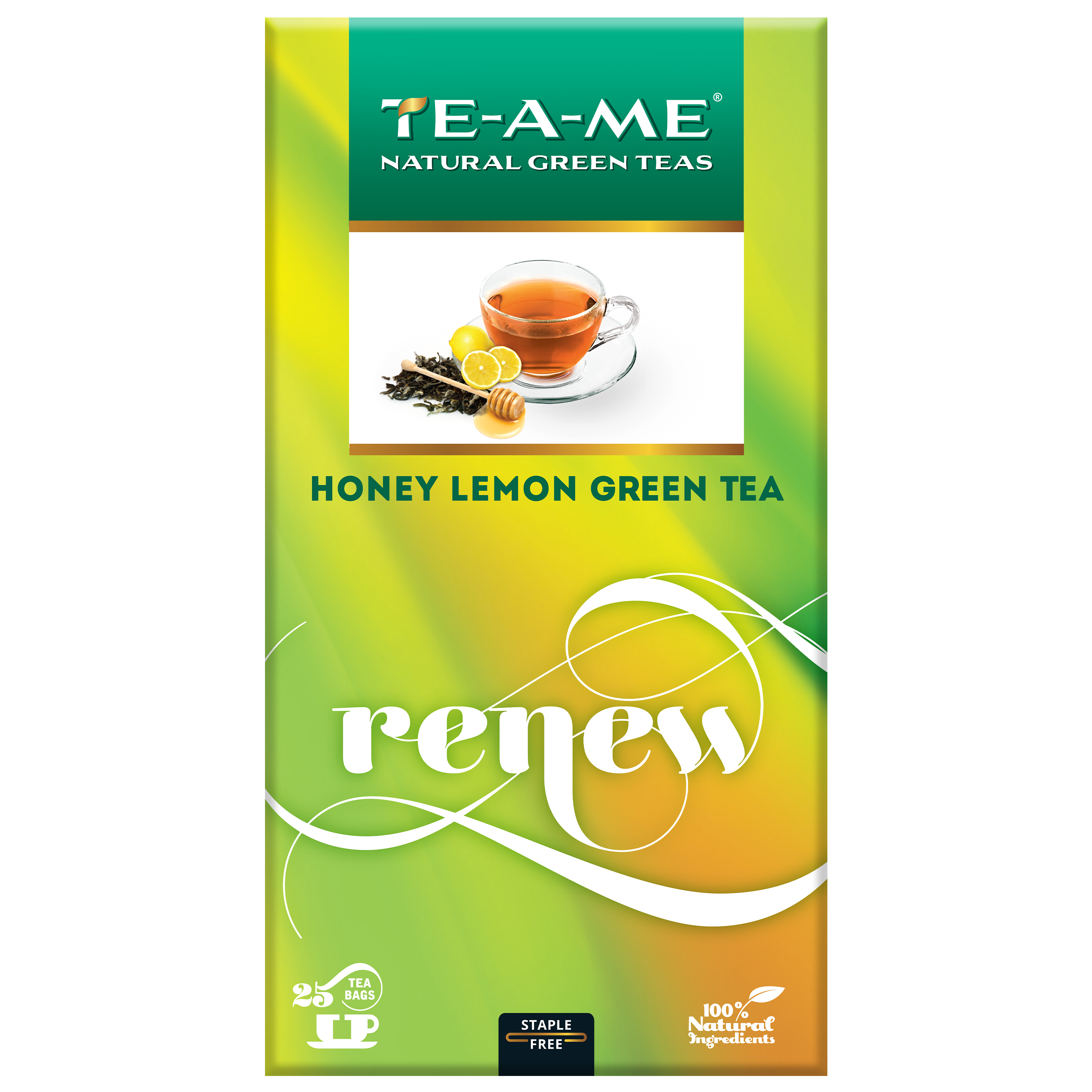 Honey Lemon Green Tea Bags