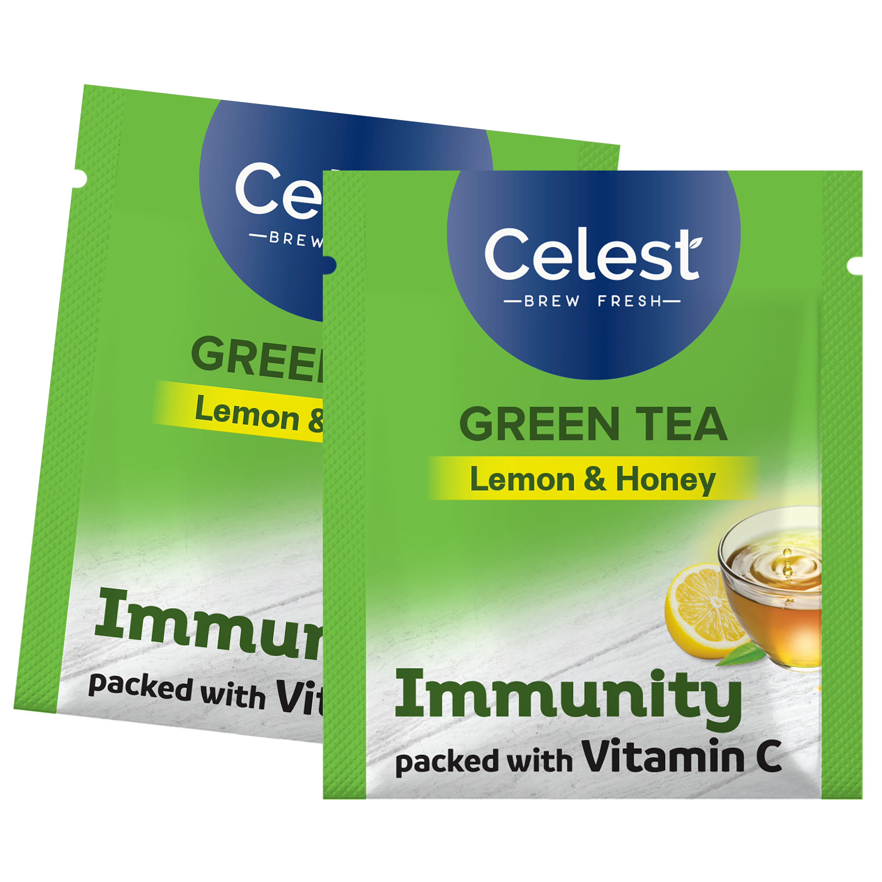 Lemon & Honey Green Tea with Vitamin C Tea Bags