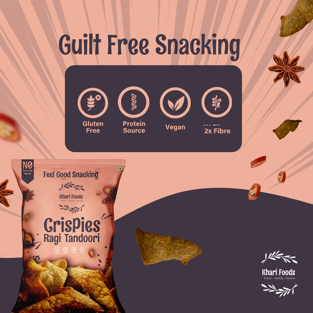 Ragi Crispies, Tandoori Flavoured Chips