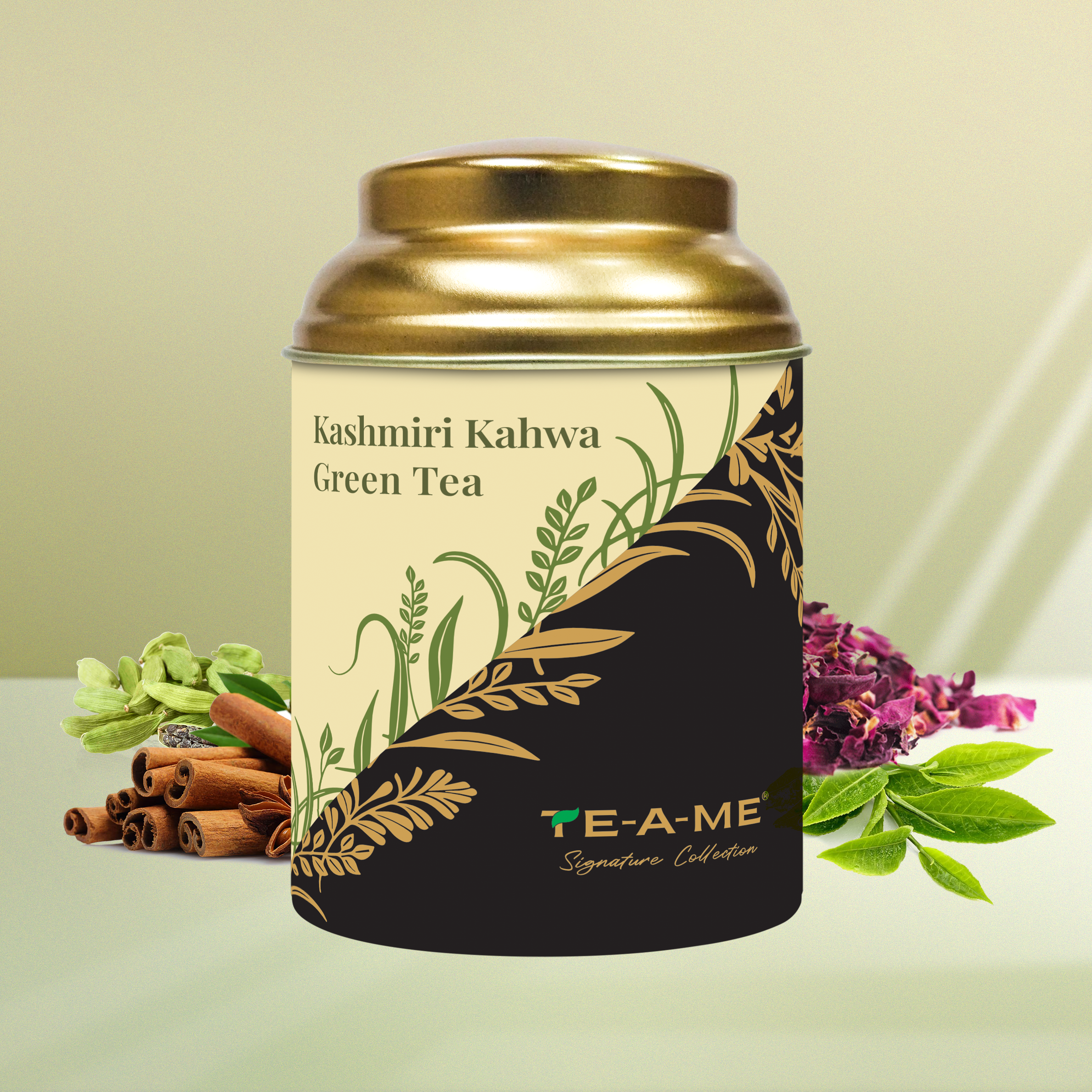 Green Kashmiri Kahwa Tea