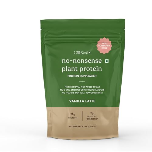 No Nonsense Plant Protein Organic Pea & Rice Isolate Vanilla Latte