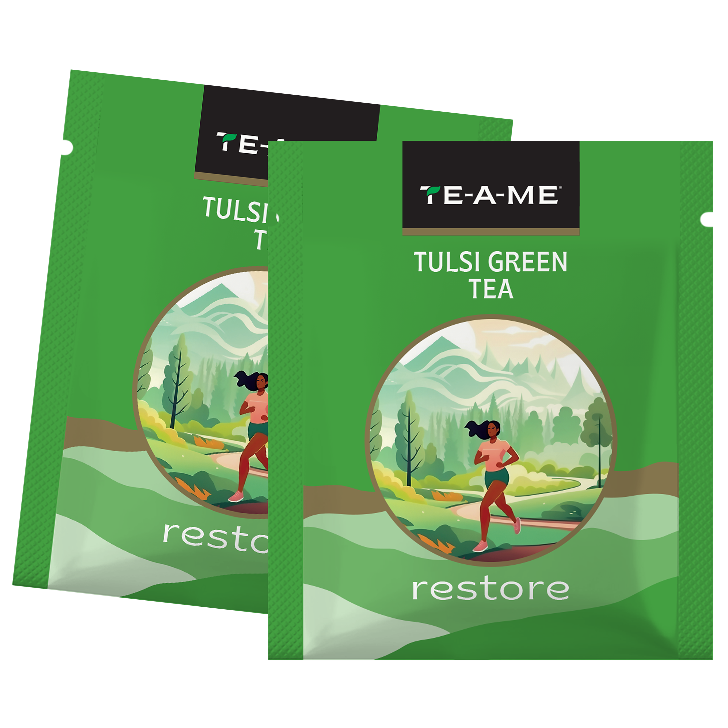 Tulsi Green Tea Bags