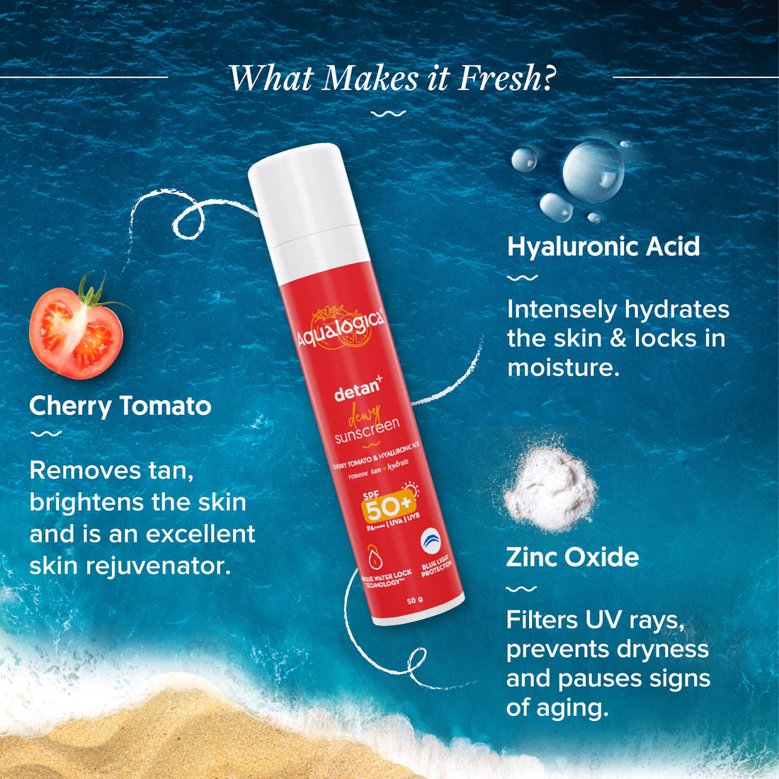 Detan+ Dewy Sunscreen