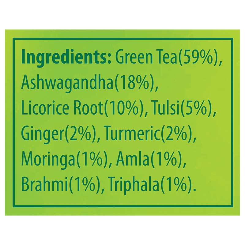 Ashwagandha Green Tea Bags