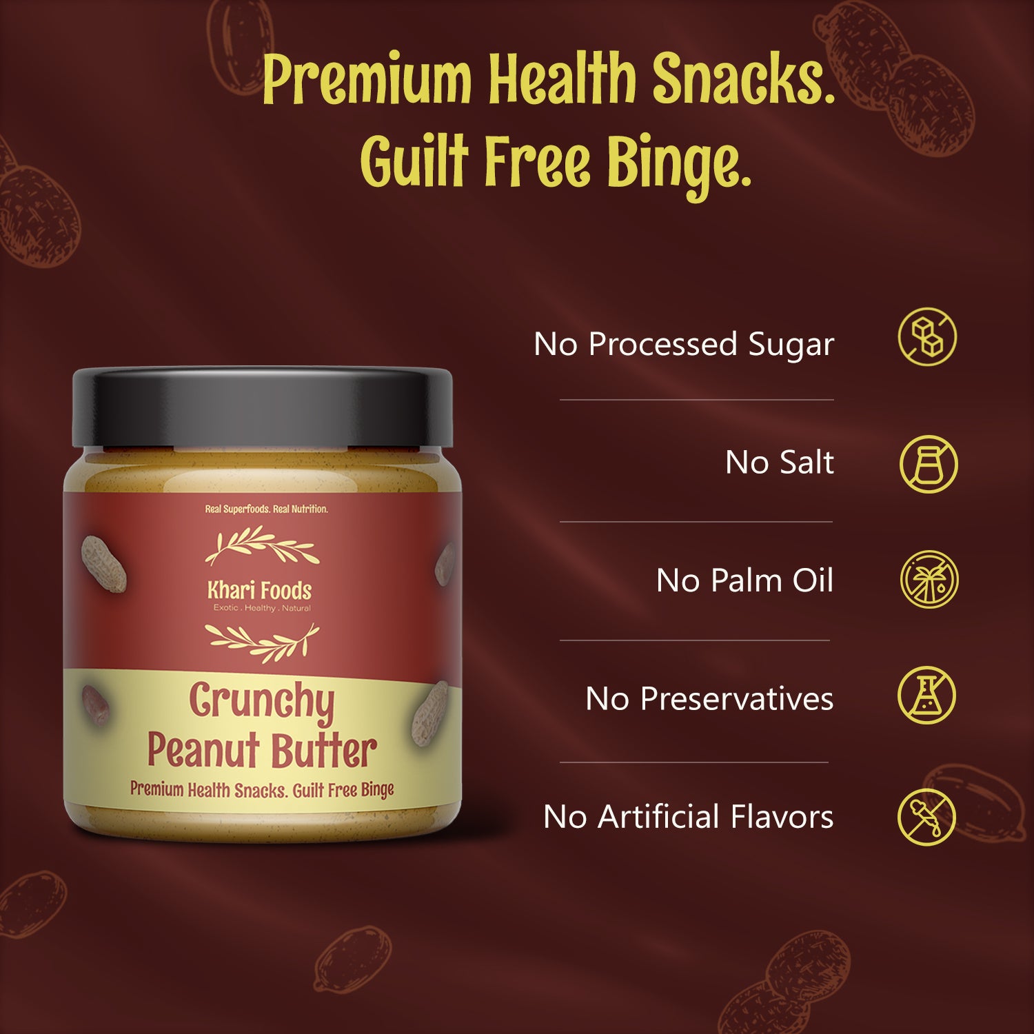 Crunchy Peanut Butter (Natural)