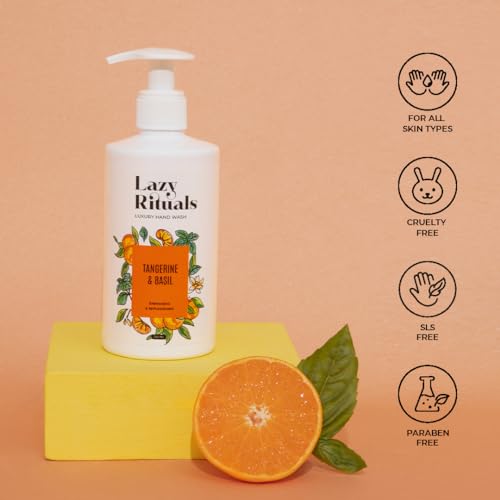 Tangerine and Basil Vegan & Silicone Free Hand Wash