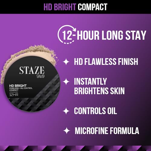 Hd Bright Poreless Oil Control Compact