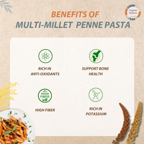Multi-millet Penne Pasta