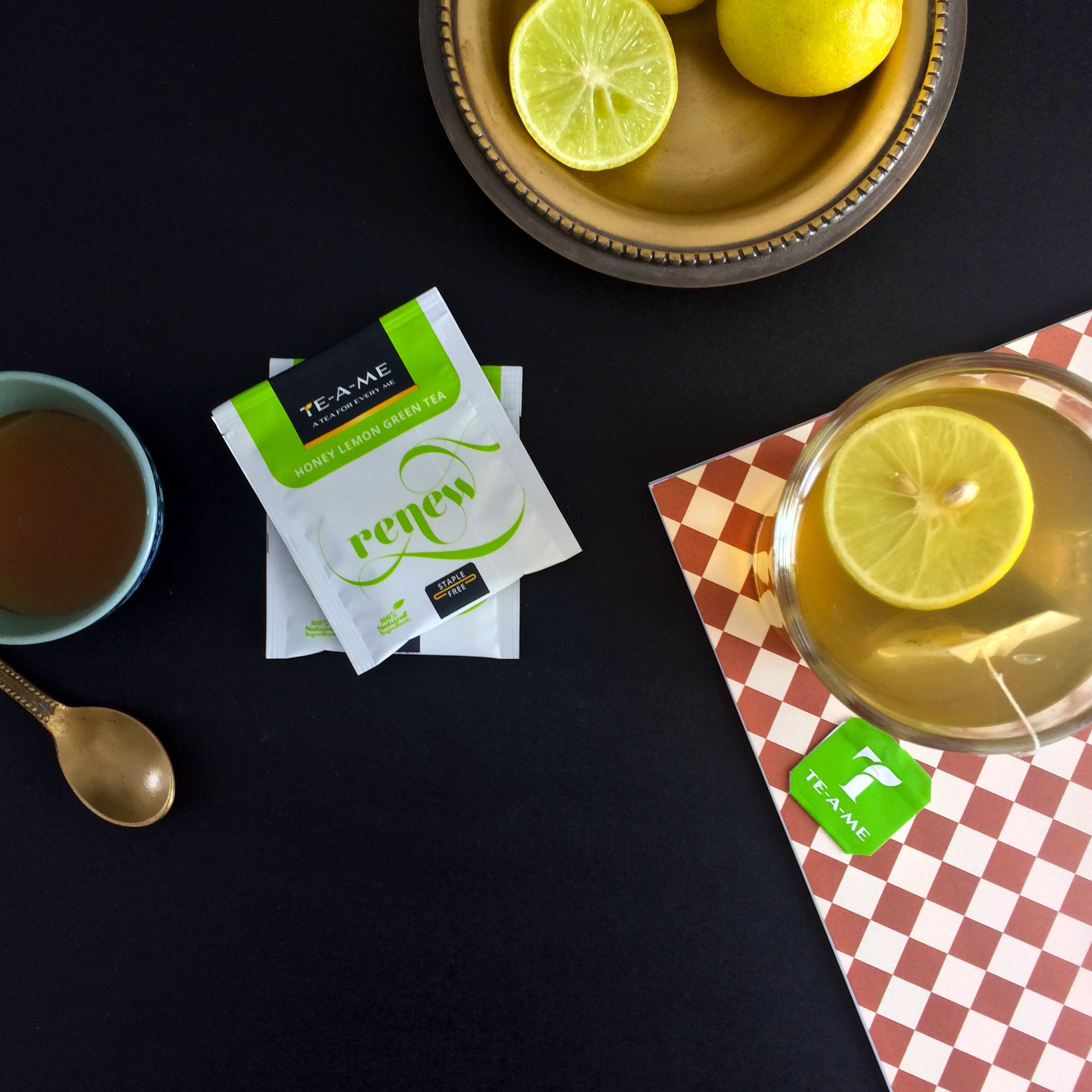 Honey Lemon Green Tea Bags