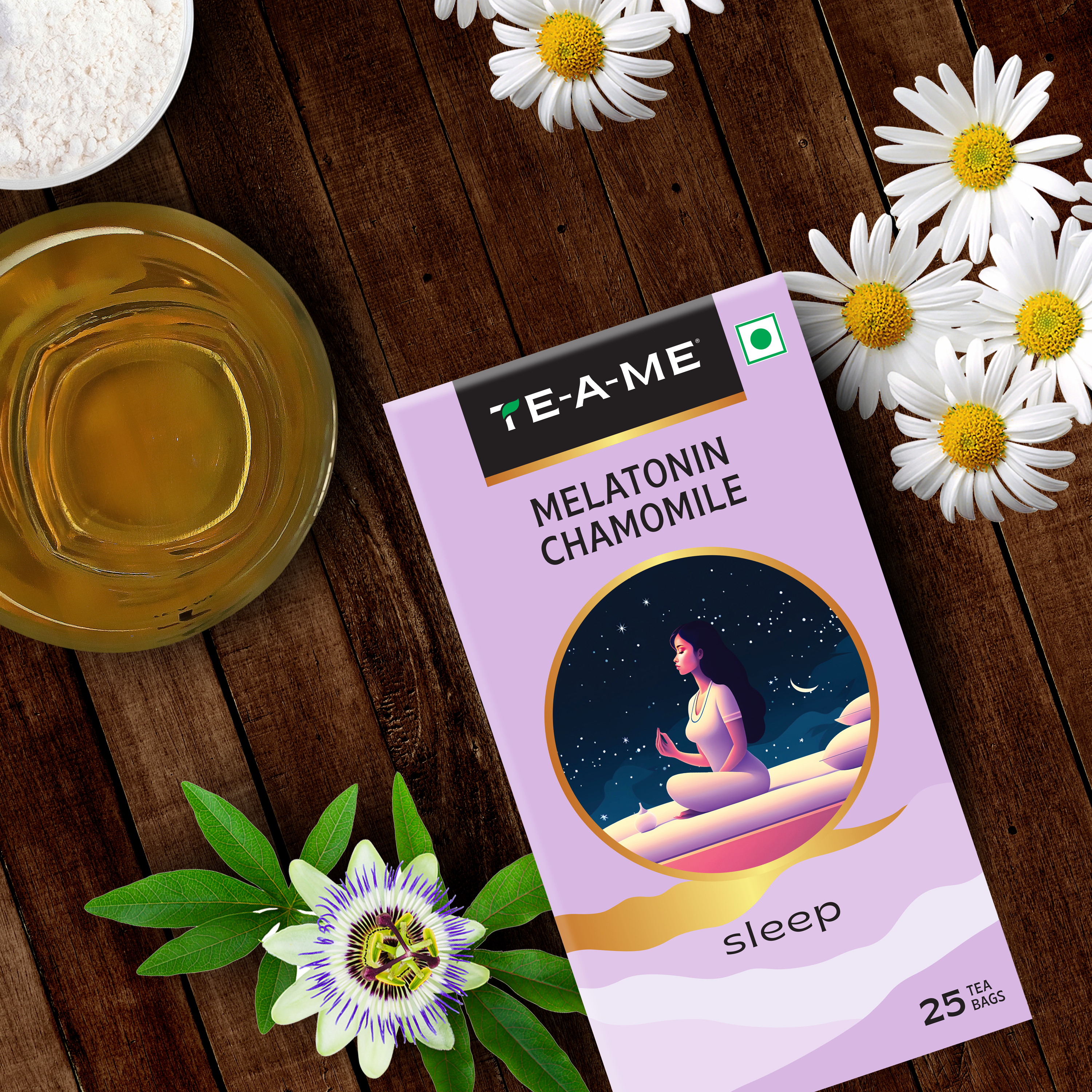 Melatonin Chamomile Tea Bags