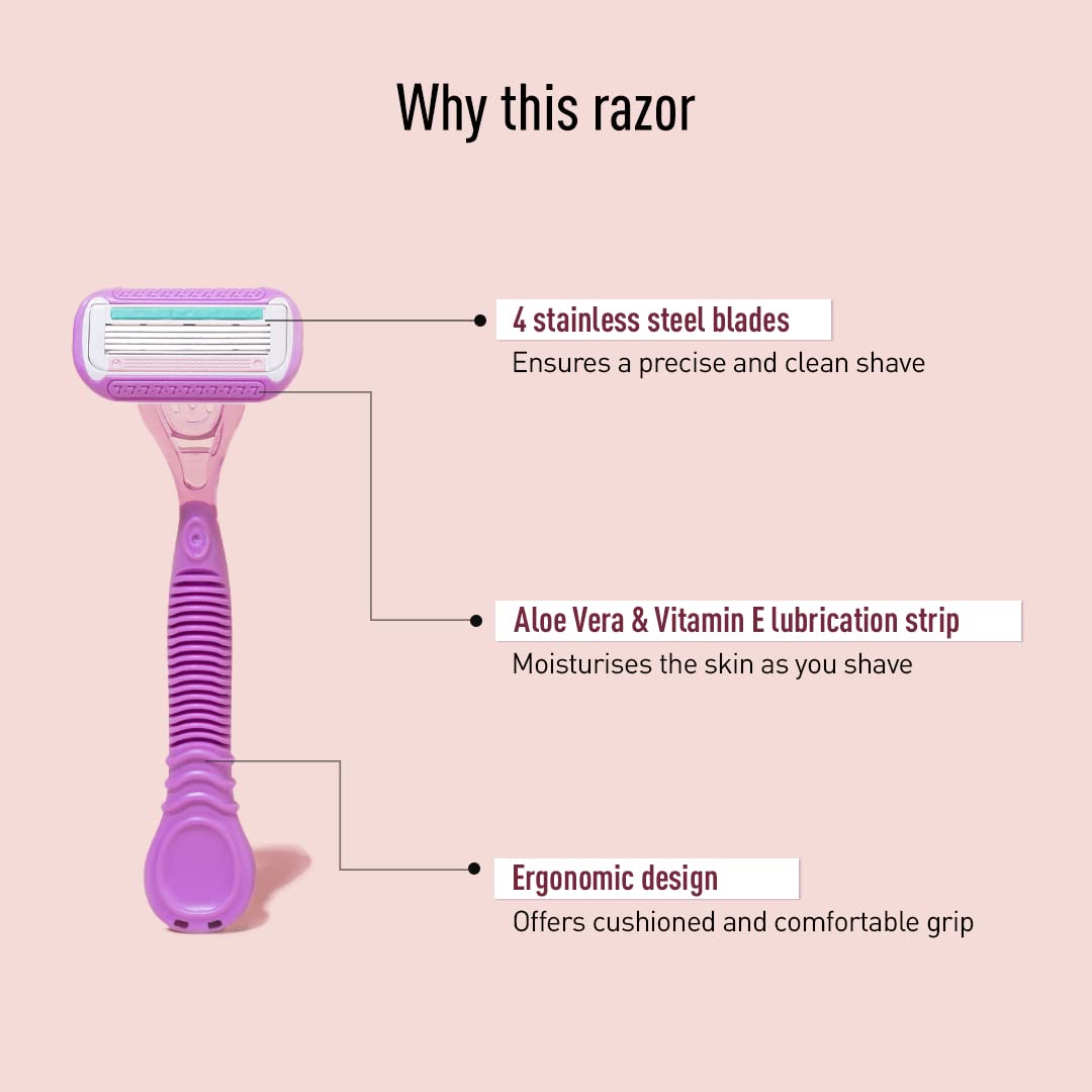 Aloe Boost 4 Blade Reusable Razor