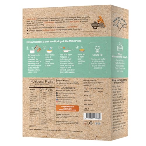 Multi-millet Penne Pasta