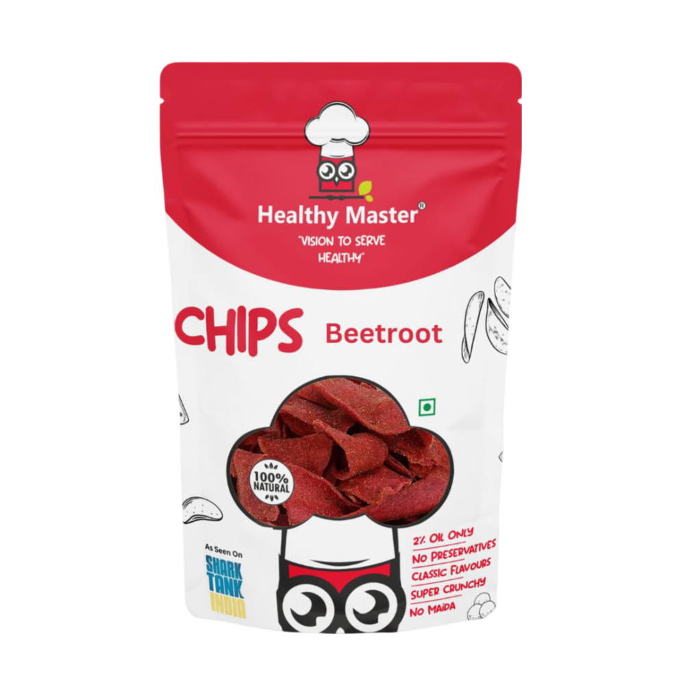 Baked Beetroot Chips