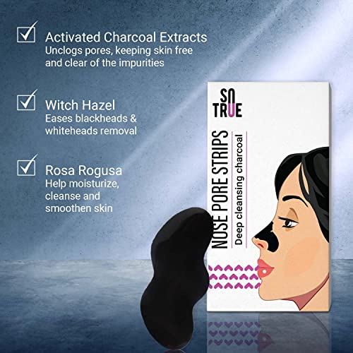 Charcoal Nose Pore Deep Cleansing Strips