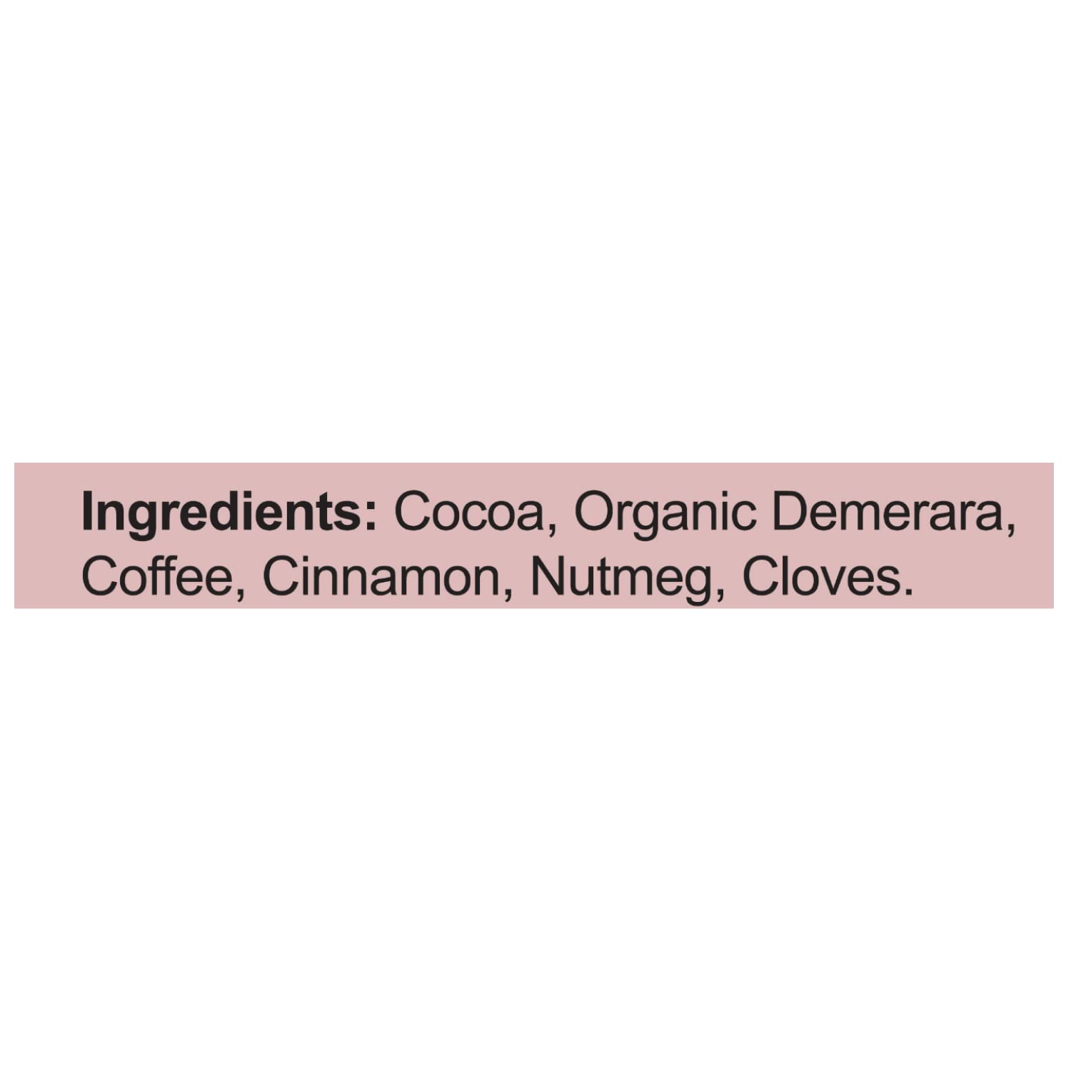 Spiced Mocha Powder Cocoa Coffee Nutmeg Cinnamon and Cloves