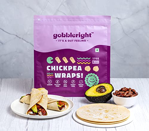 Gluten Free Tortilla Chickpea Wraps