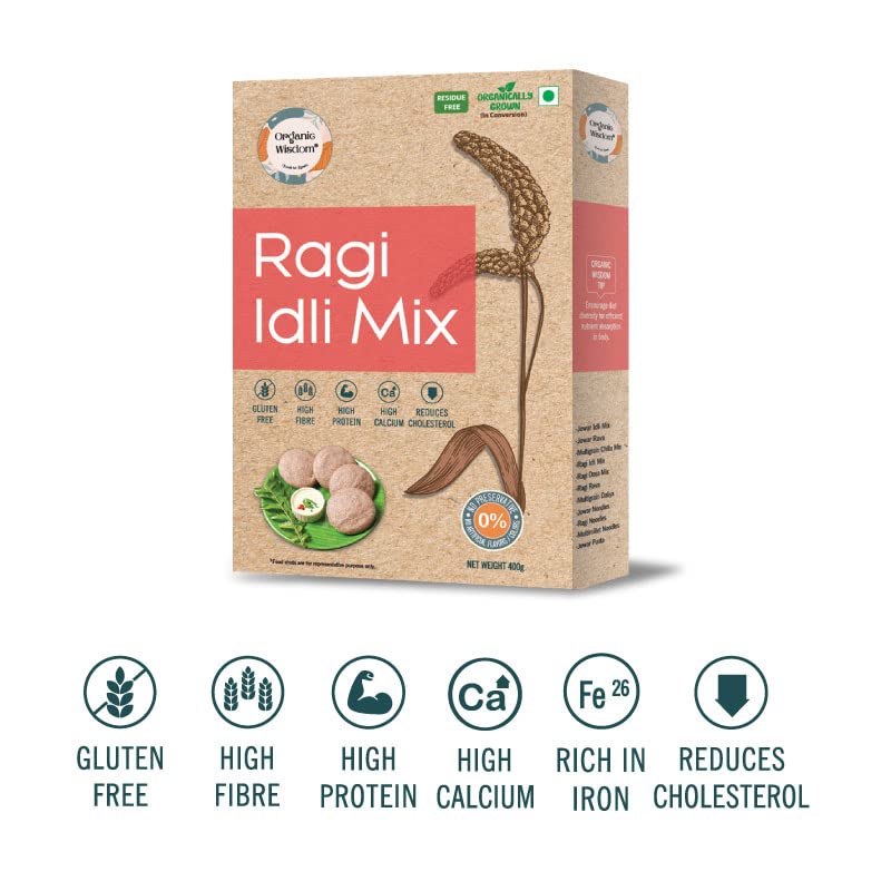 Instant Ragi/Nachni Idli Mix Millet Idli