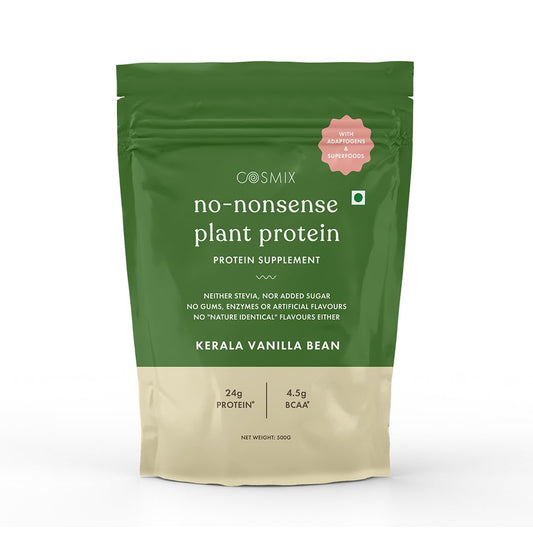 No Nonsense Plant Protein Organic Pea & Brown Rice Isolate Kerala Vanilla Bean