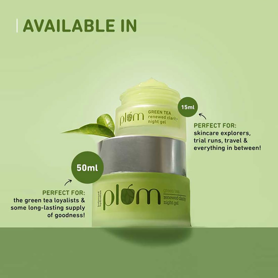 Green Tea Renewed Clarity Night Gel Mini