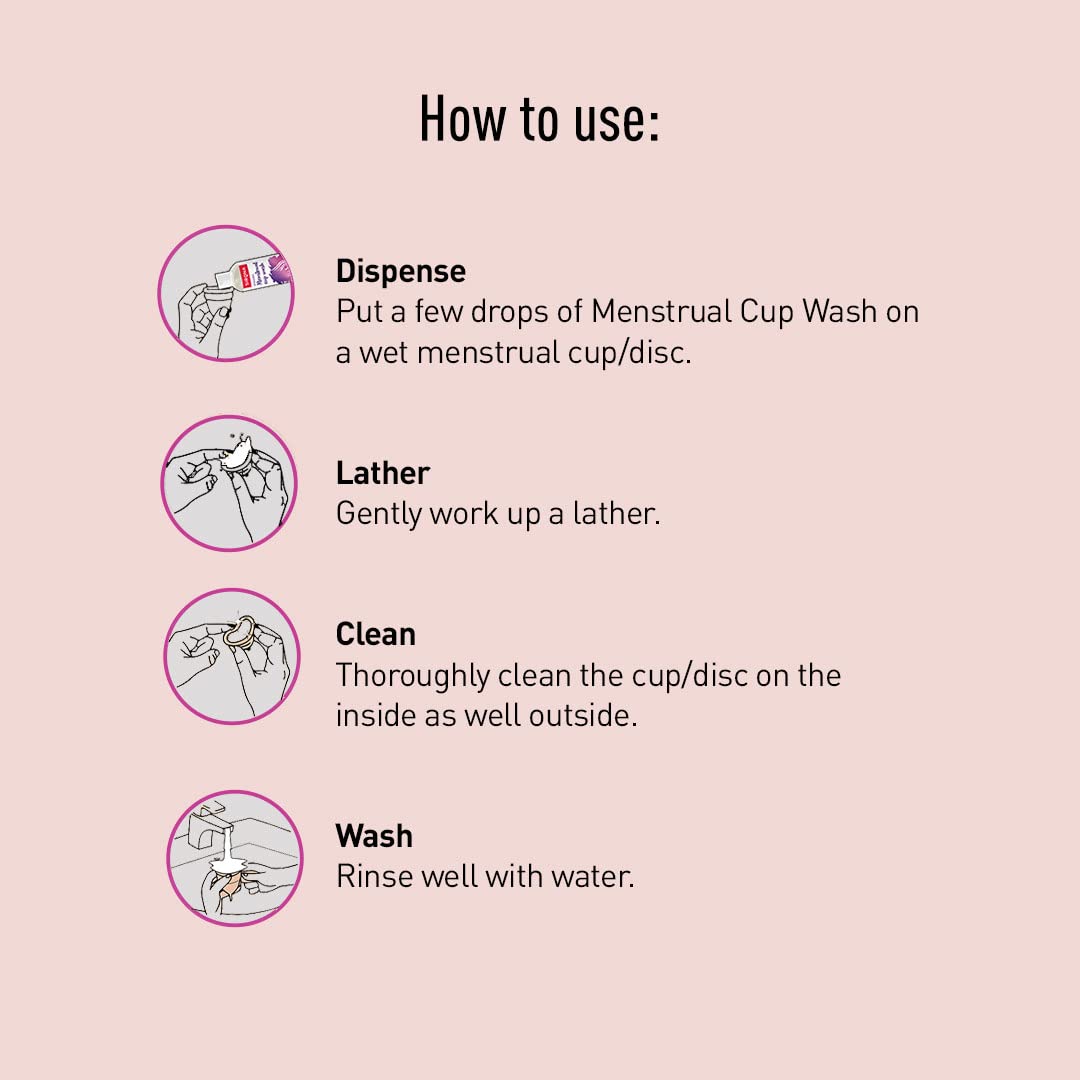 Natural Menstrual Cup Wash