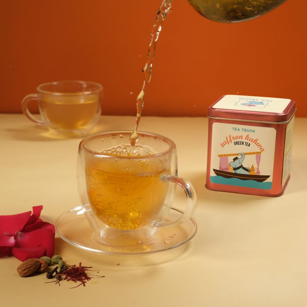 Saffron Kashmiri Kahwa Green Tea