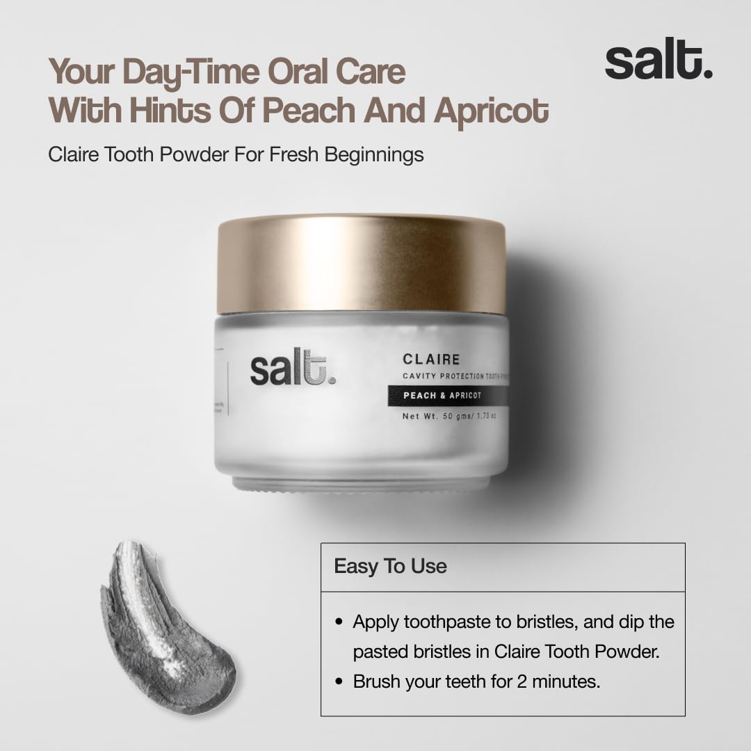 Salt Claire Day Tooth Powder