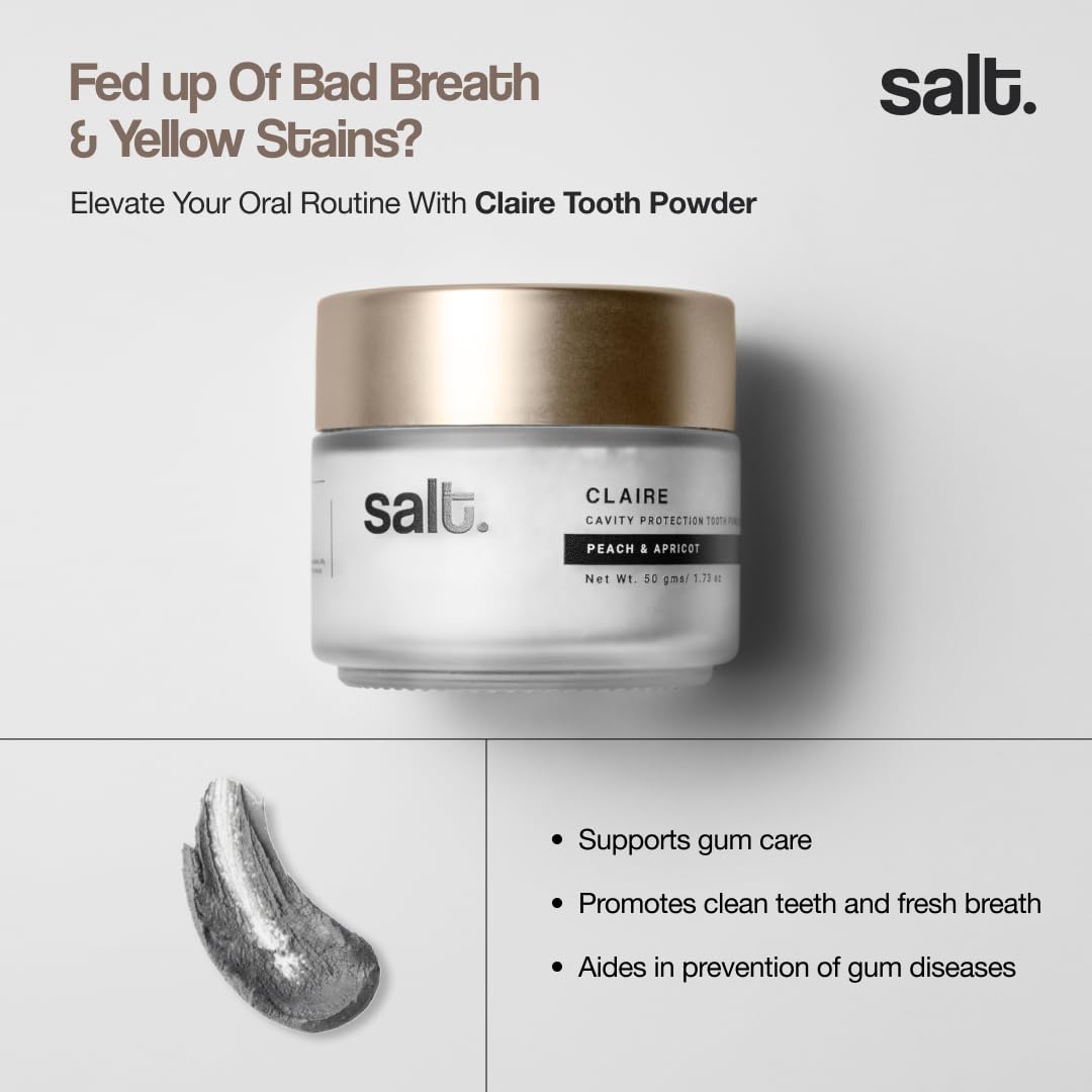 Salt Claire Day Tooth Powder