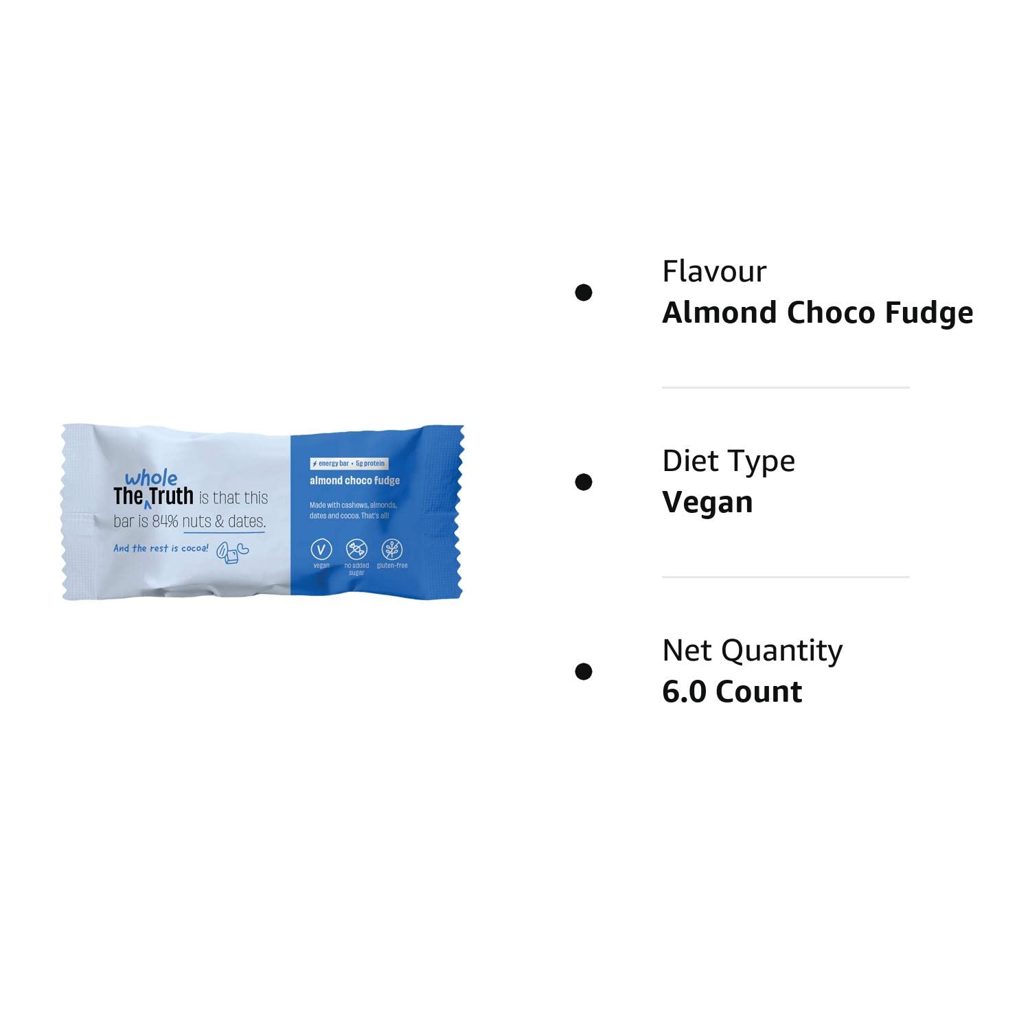 Almond Choco Fudge 6 Pack