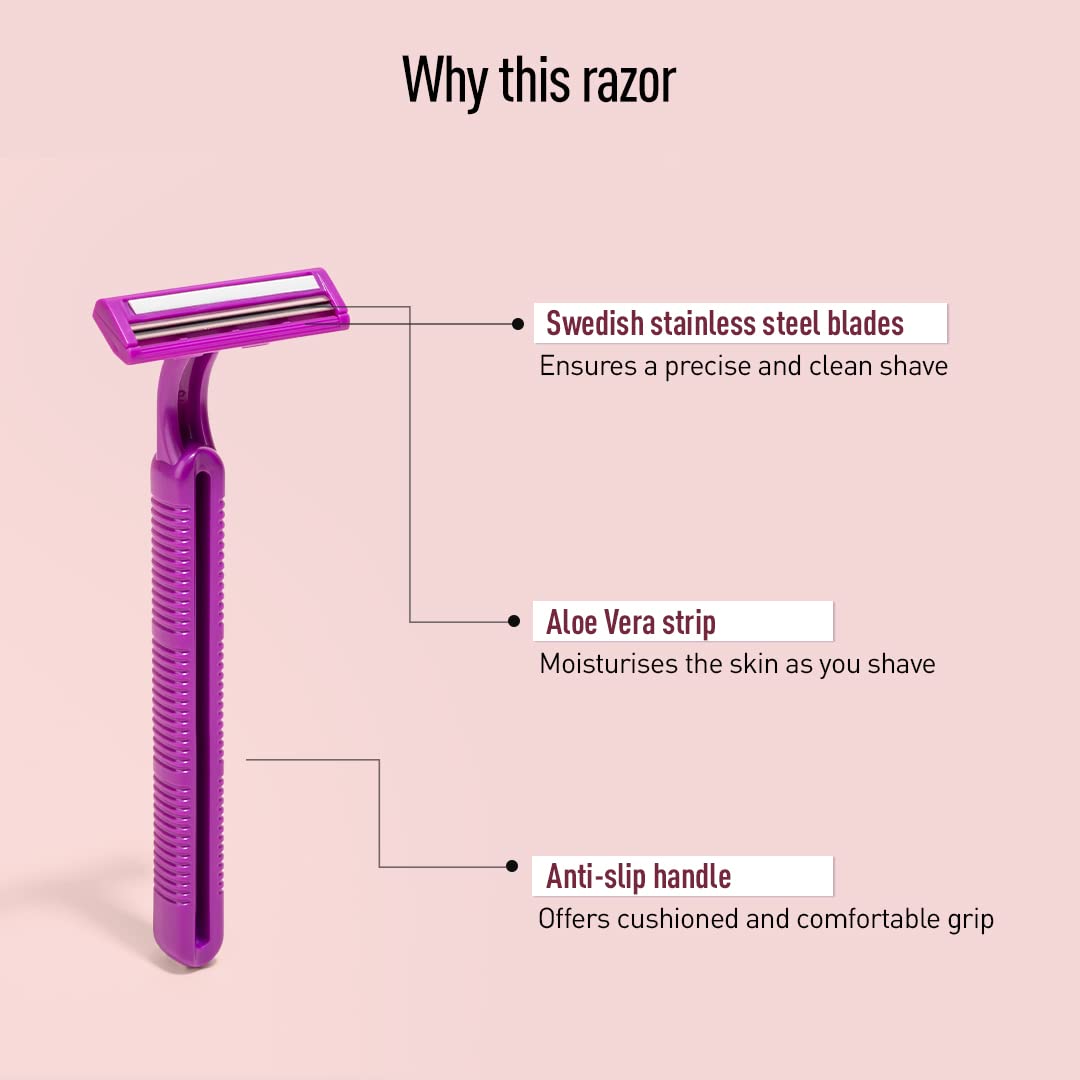 Aloe Boost Twin Blade Disposable Razor