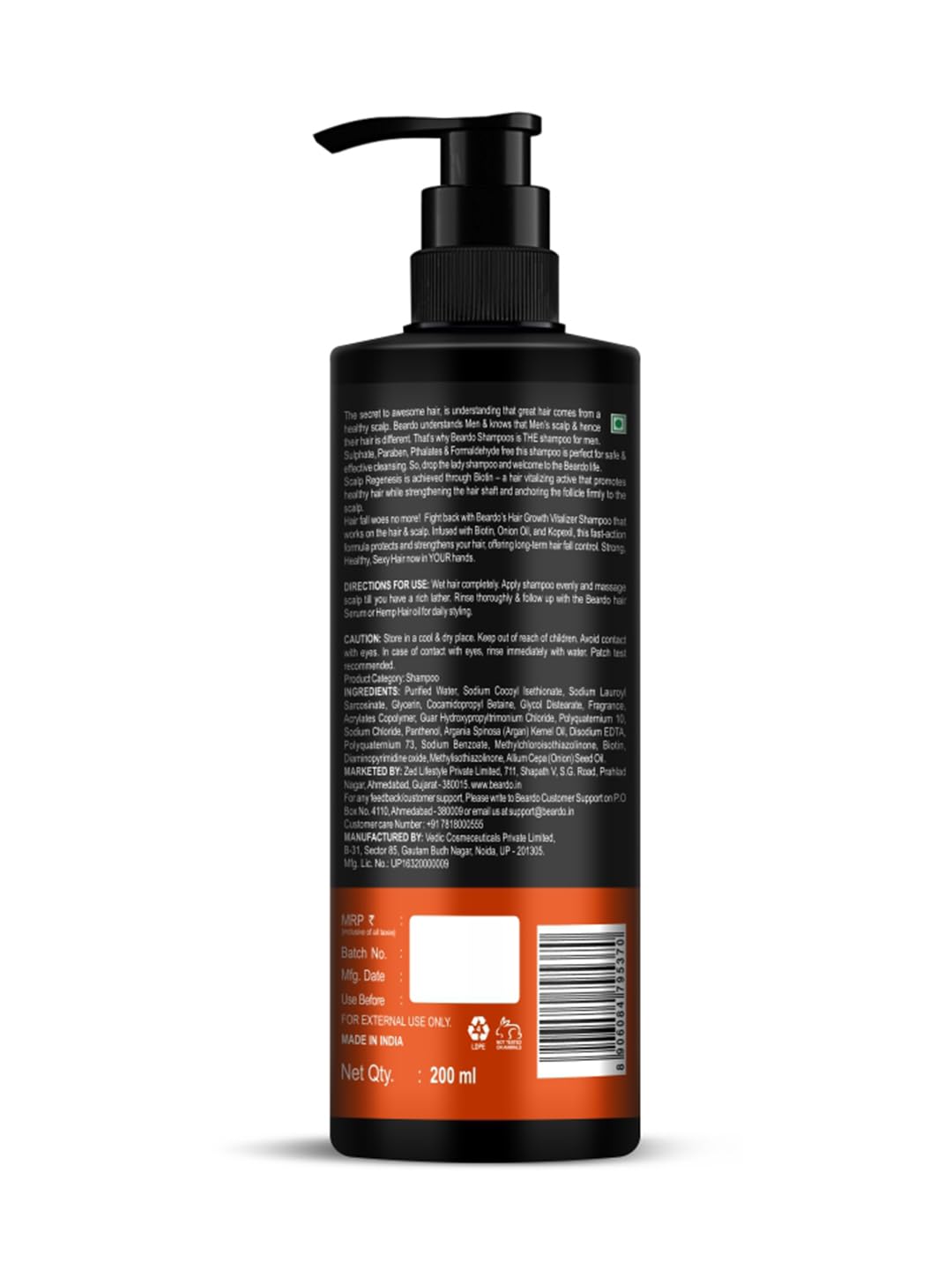 Hair Growth Sulphate Free Shampoo