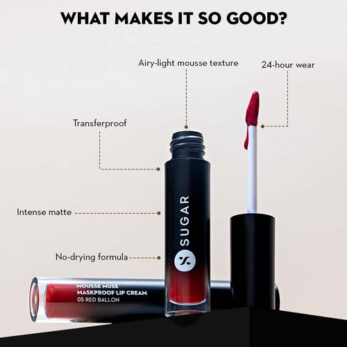 Mousse Muse Maskproof Lip Cream