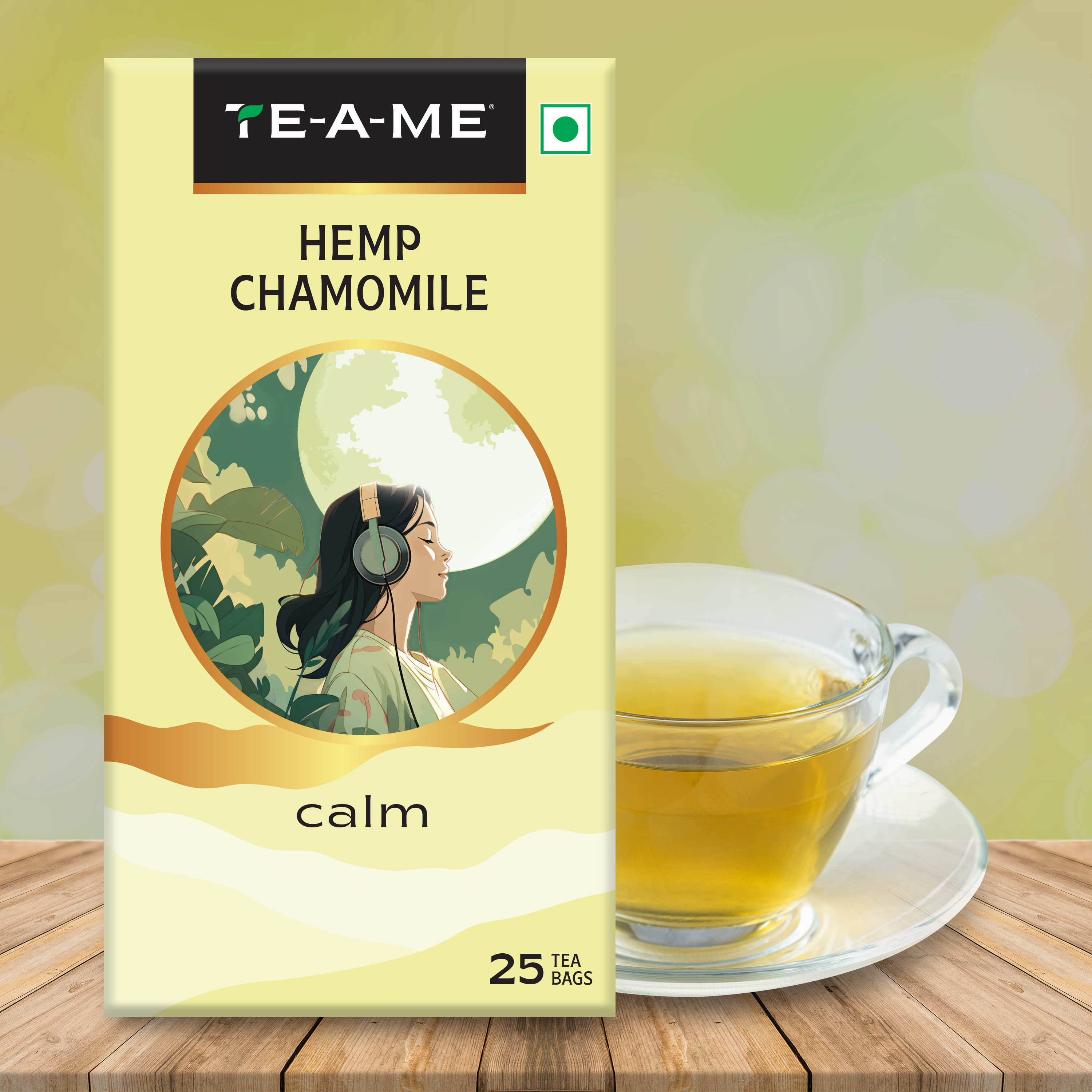 Hemp Chamomile Tea Bags