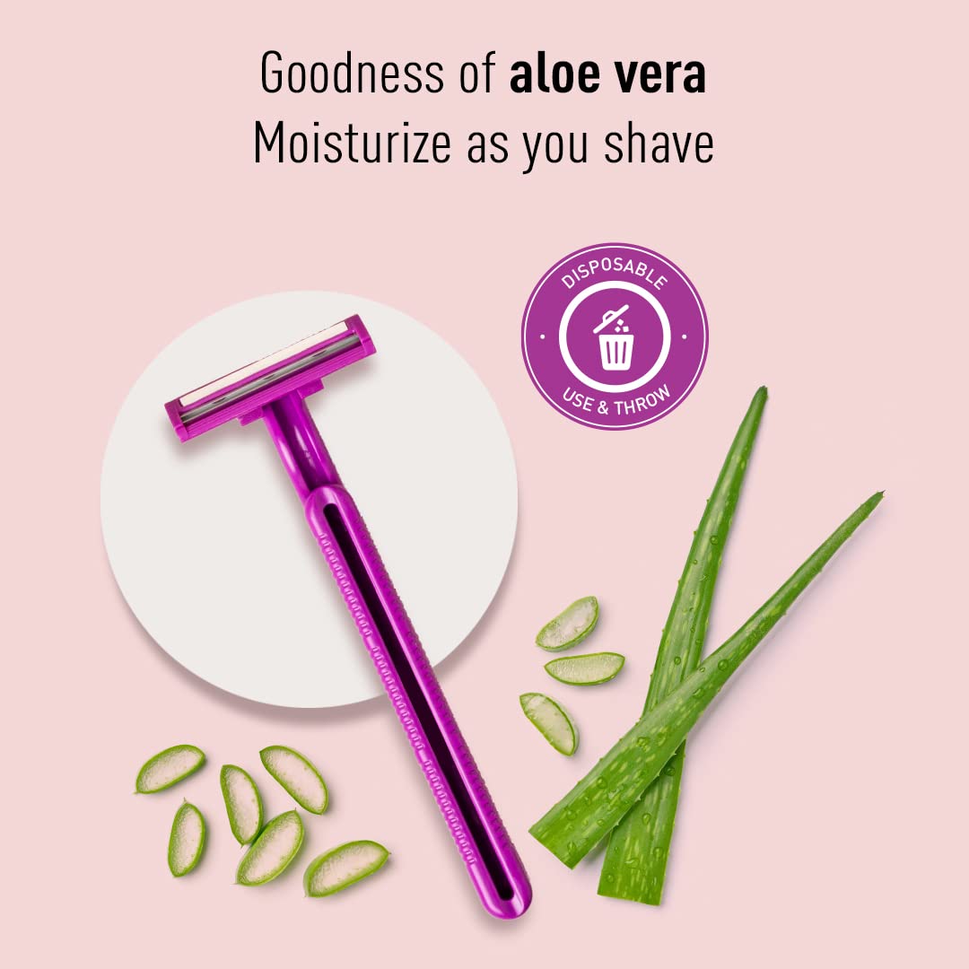 Aloe Boost Twin Blade Disposable Razor