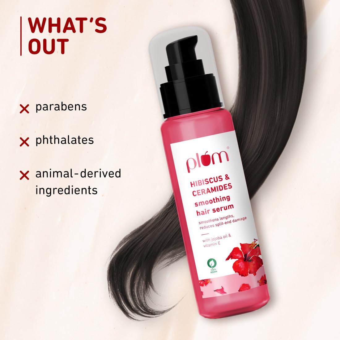 Hibiscus Hair Serum with Ceramides