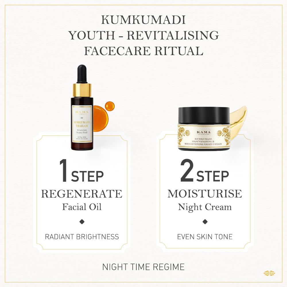 Kumkumadi Facial Oil Night Serum